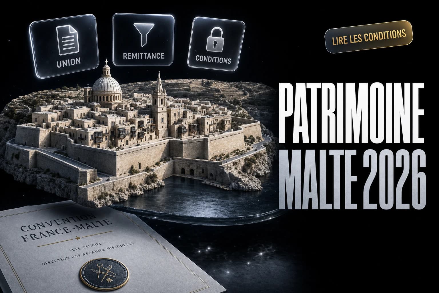 Conseil en gestion de patrimoine pour expatriés français à Malte — La Valette, Sliema, Saint-Julian's, Gozo
