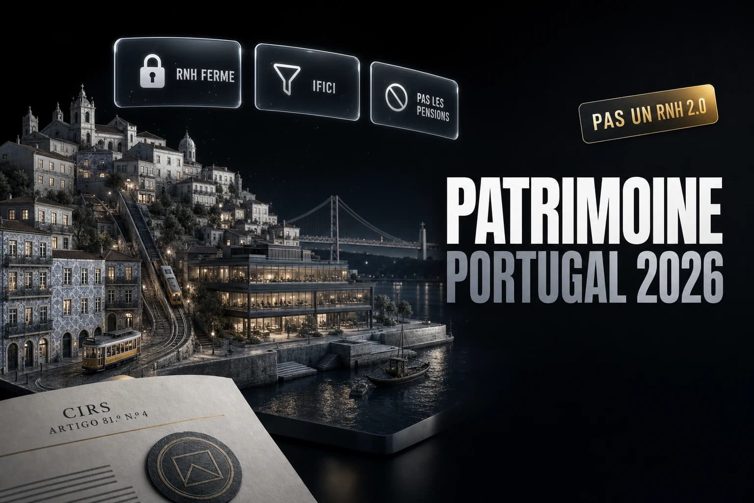 Conseil en gestion de patrimoine pour expatriés français au Portugal — Lisbonne, Porto, Cascais, Algarve