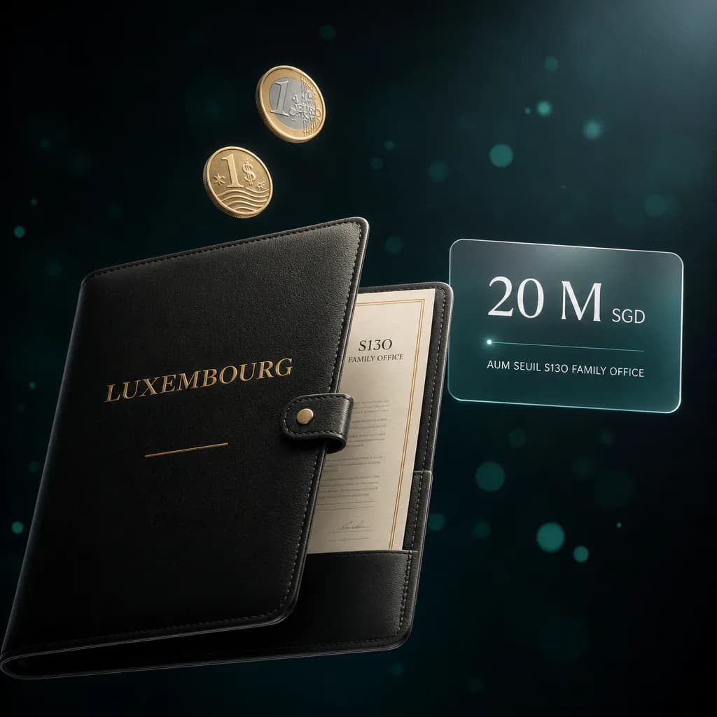 Assurance-vie luxembourgeoise multi-devises USD/EUR/SGD pour expatrié français à Singapour — ticket d'entrée 100 000 €