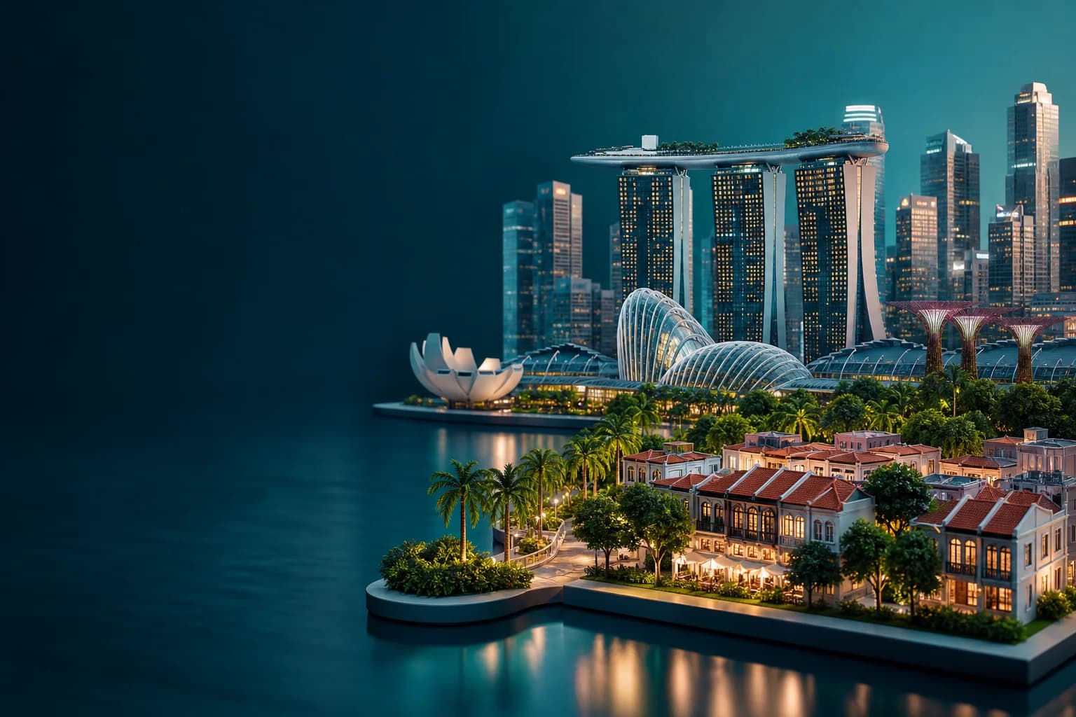 Cabinet de gestion de patrimoine pour expatriés français à Singapour — Marina Bay, Orchard, Sentosa Cove, convention France-Singapour 2015