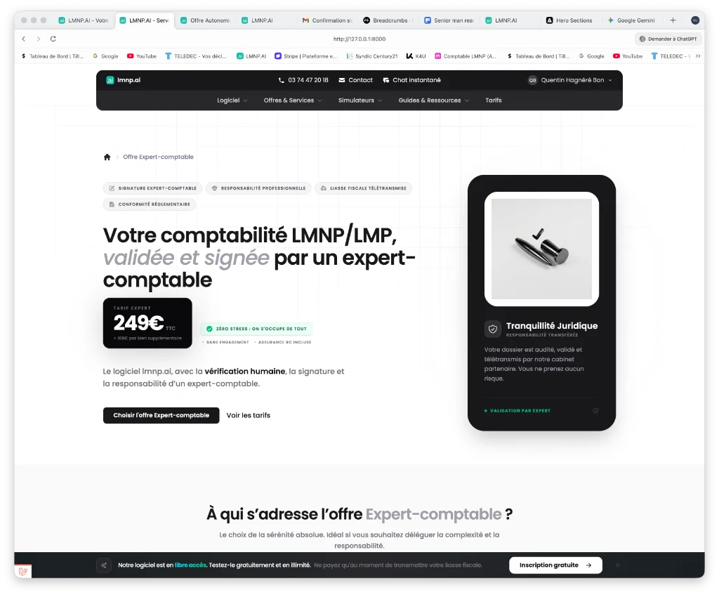 Certification des liasses