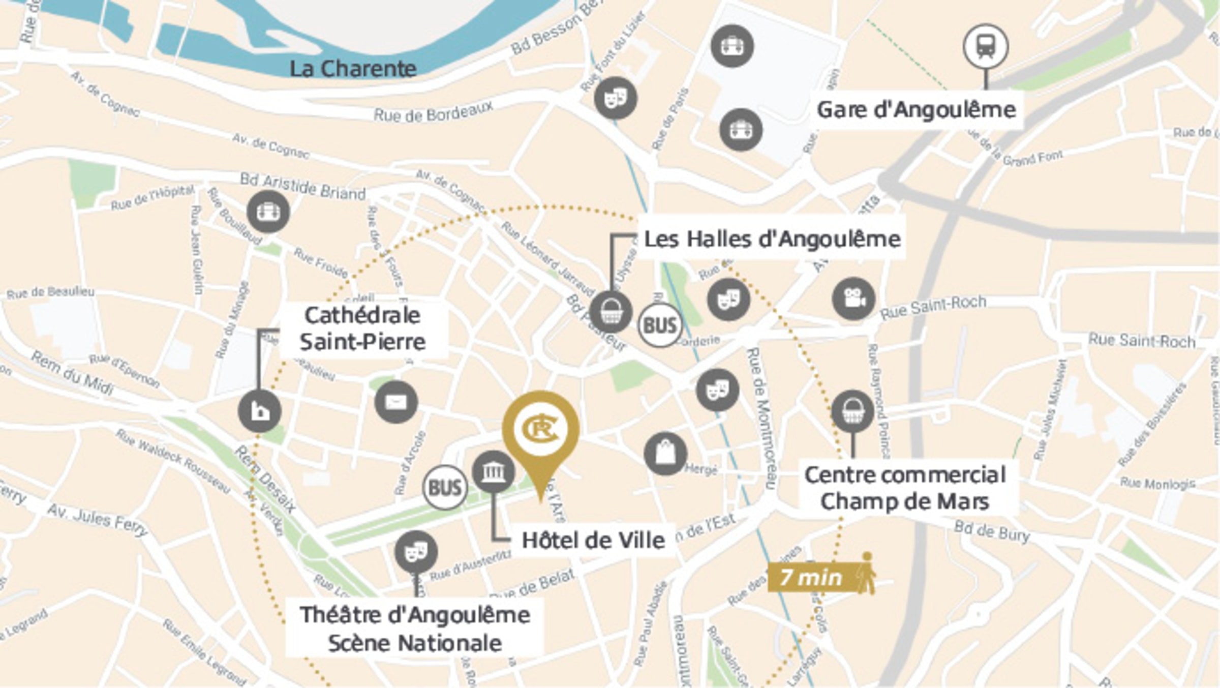 ANGOULÊME : Général Leclerc — Angoulême