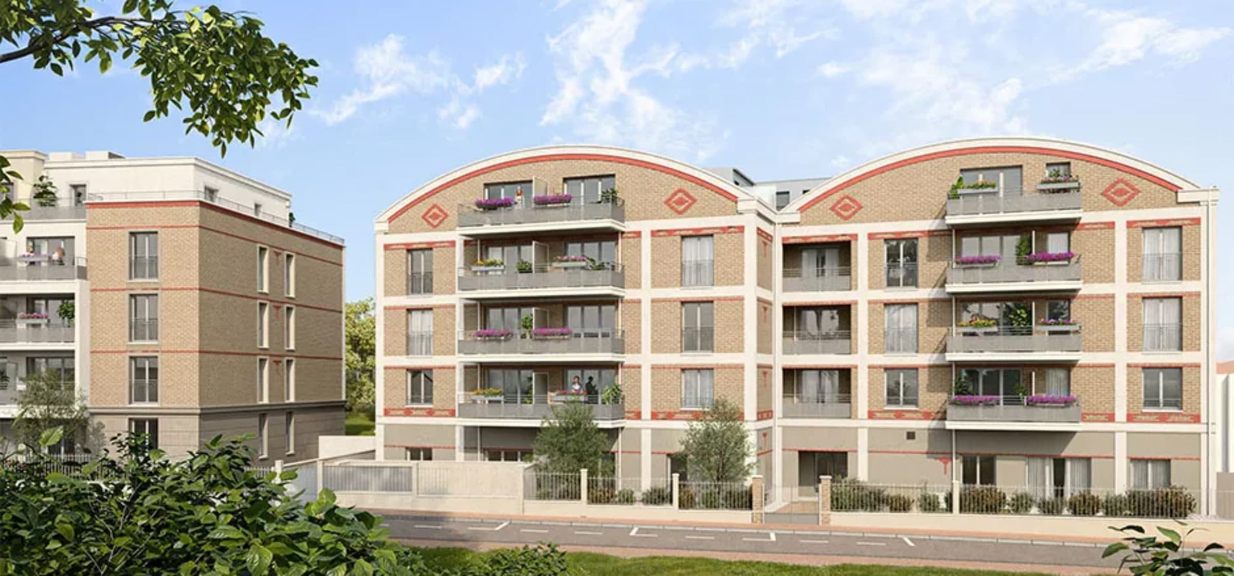 ATELIA (JEANBRUN) — programme immobilier neuf à Mantes-la-Ville, photo 1