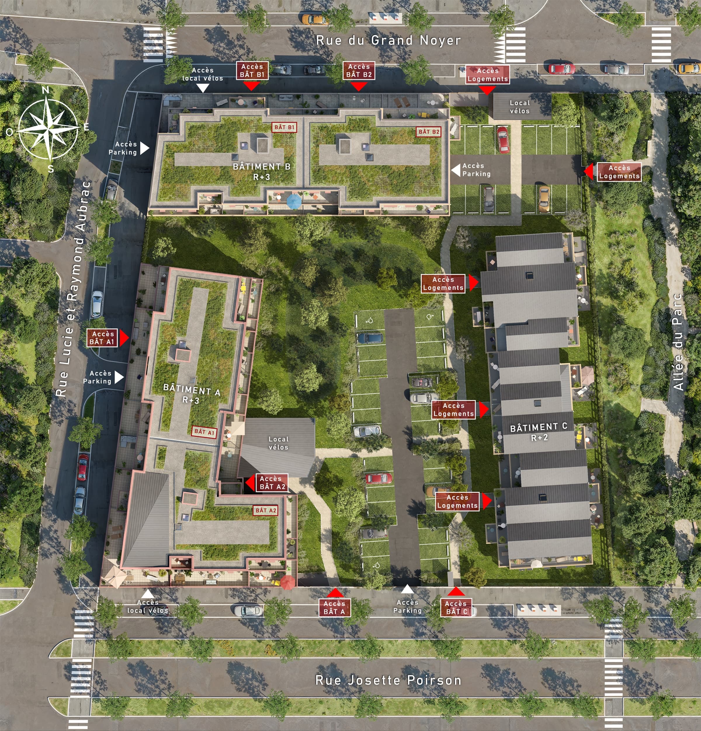 Carré des Ormes — programme immobilier neuf à Bondoufle, photo 4