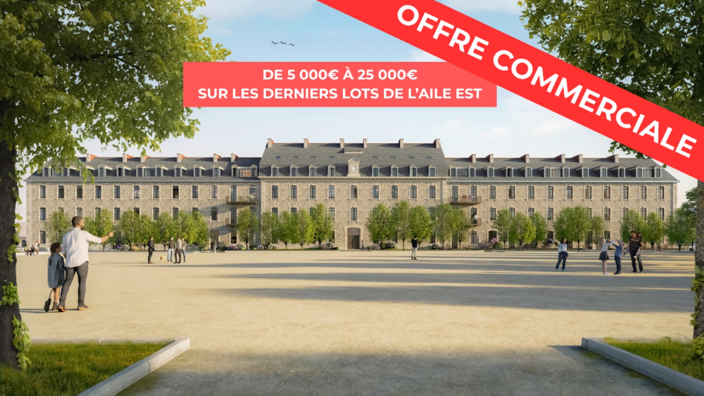 CASERNE BEAUMANOIR - Aile Est — Dinan