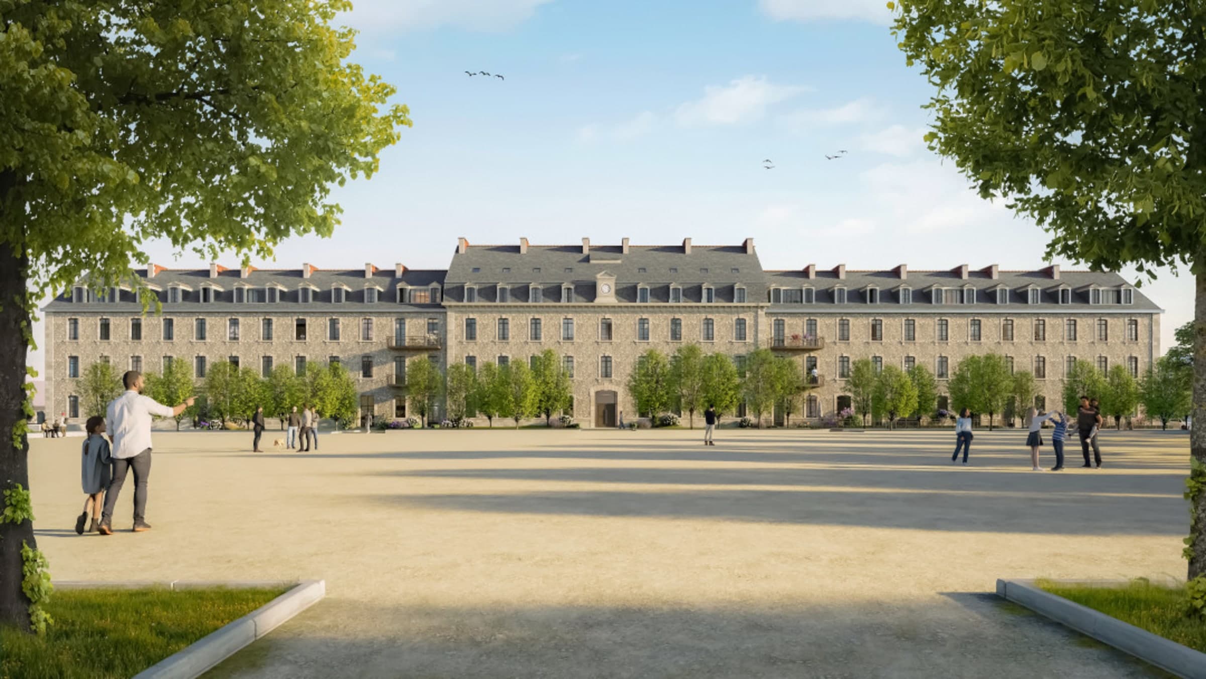 CASERNE BEAUMANOIR - Aile Ouest — programme immobilier neuf à Dinan, photo 1
