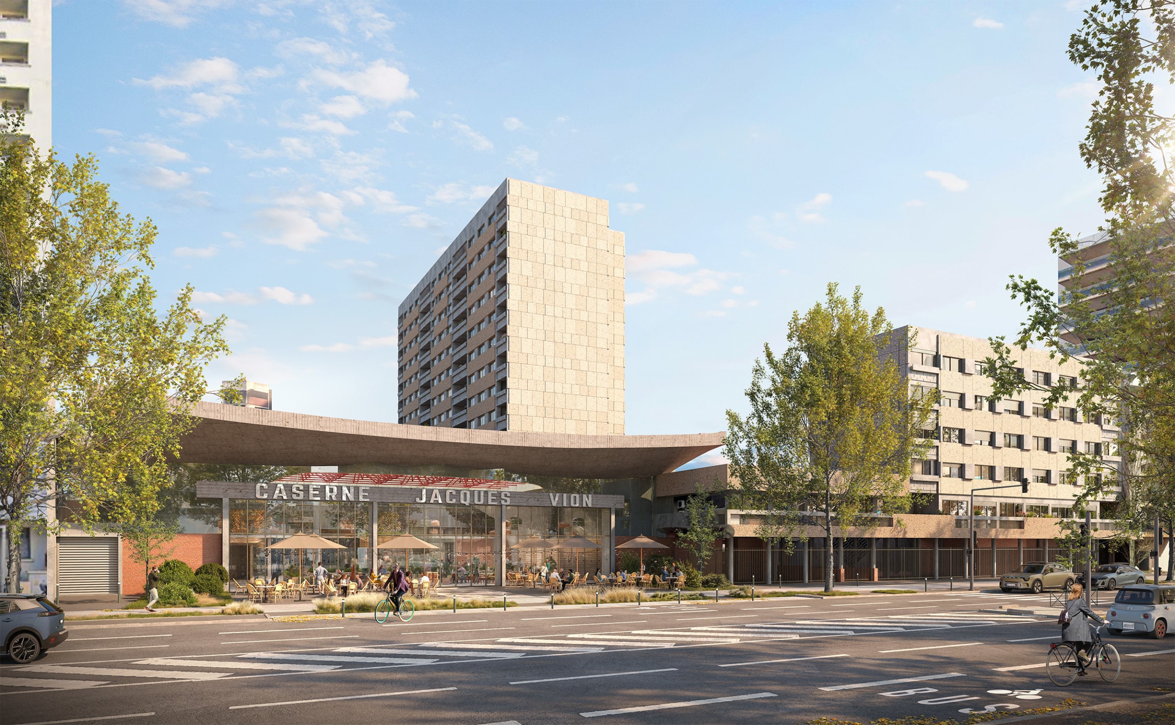 CASERNE JACQUES VION — Toulouse