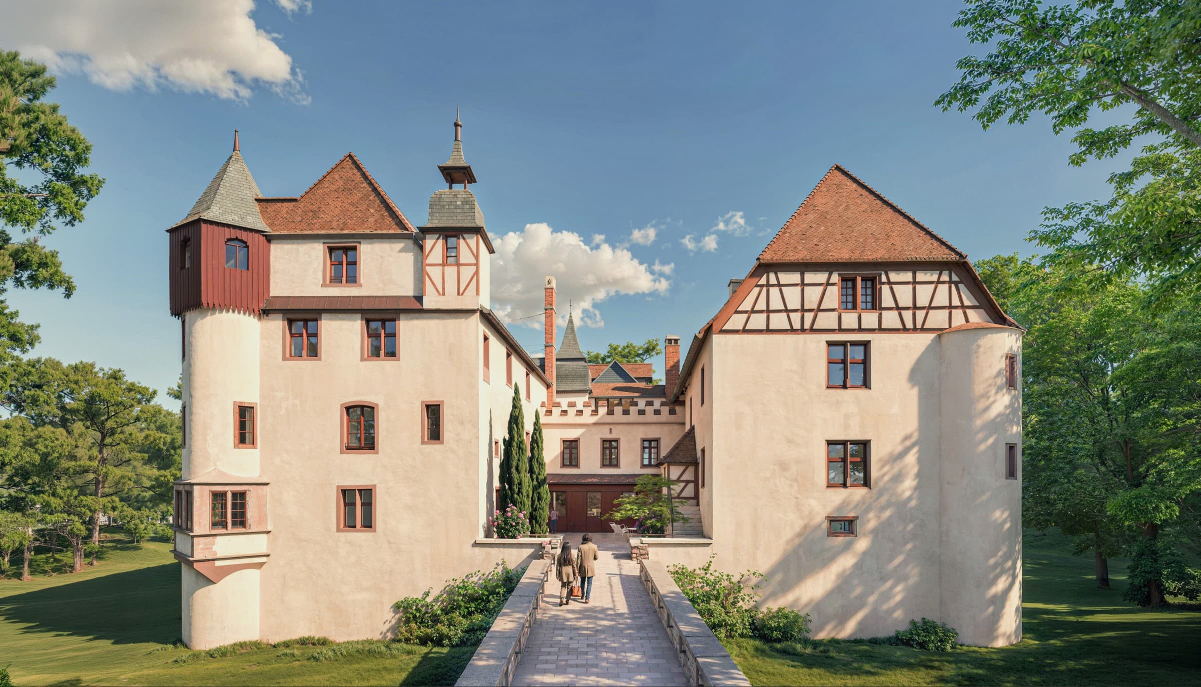 Chateau de Scharrachbergheim — programme immobilier neuf à Scharrachbergheim-Irmstett, photo 1