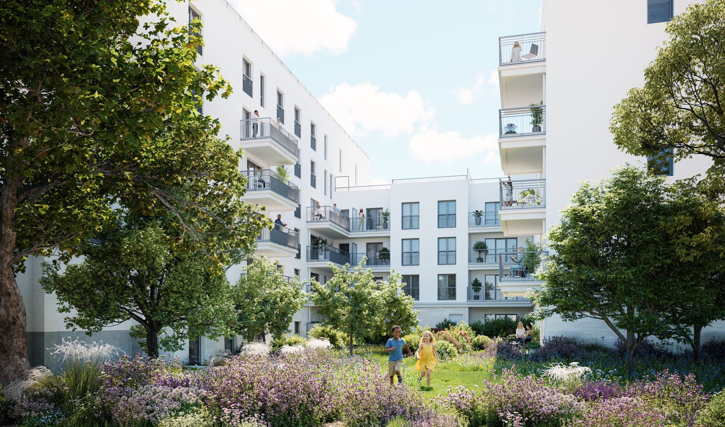 COUR PIVERT — programme immobilier neuf à Aubervilliers, photo 2