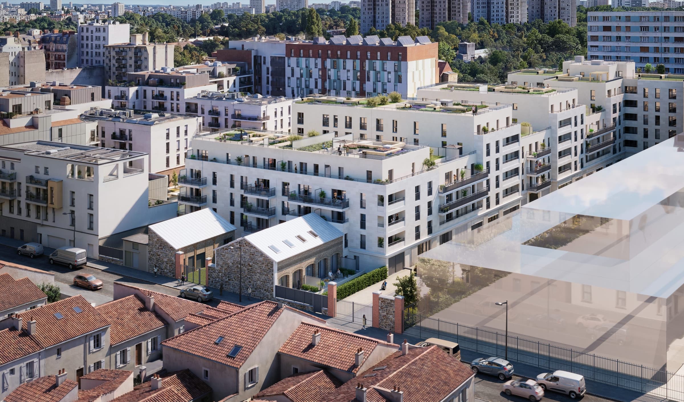 COUR PIVERT — programme immobilier neuf à Aubervilliers, photo 4