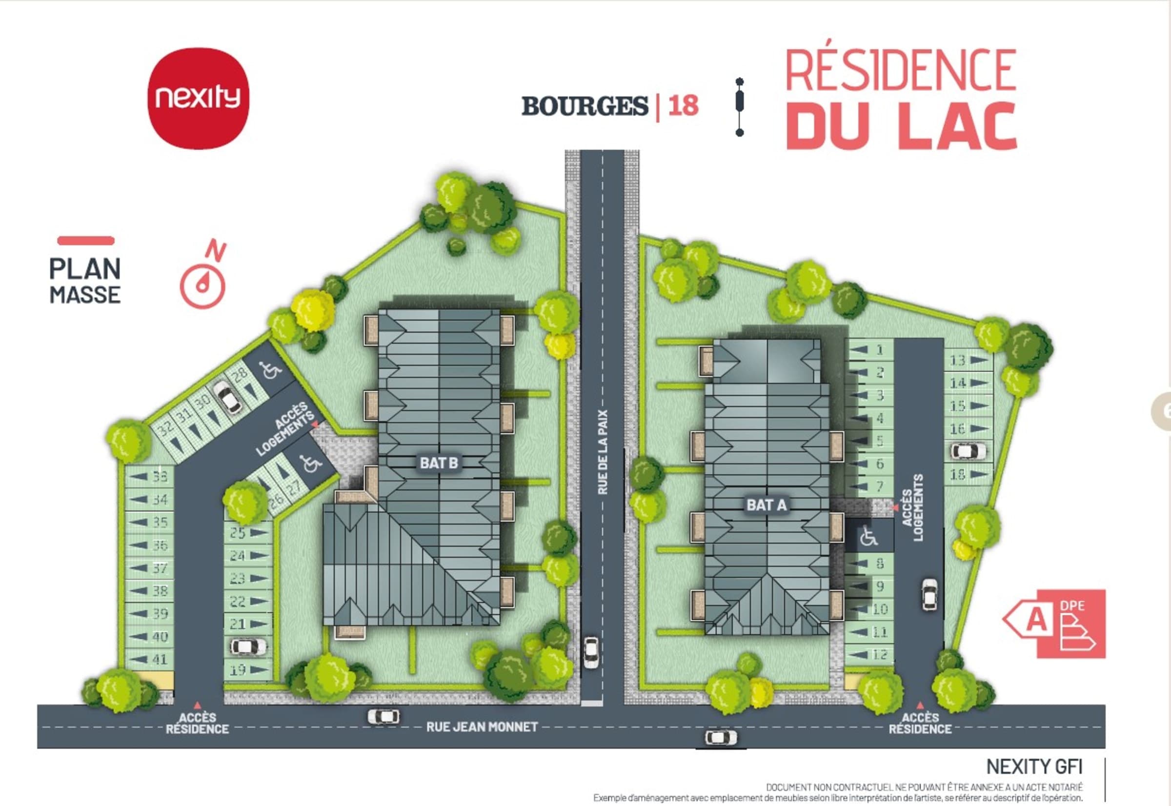GFI NEXITY - RESIDENCE DU LAC — programme immobilier neuf à Bourges, photo 3
