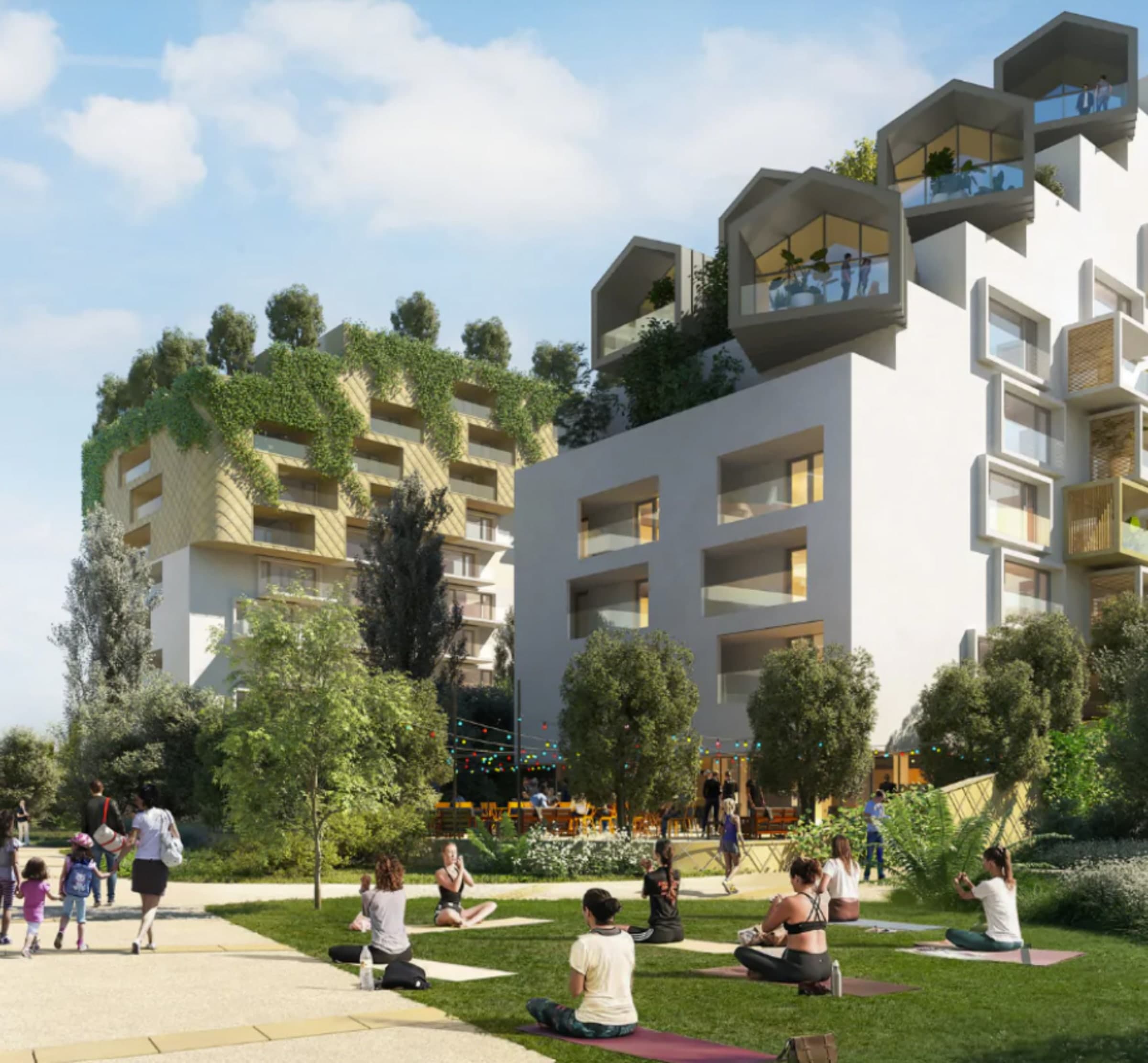 Îlot des Platanes — programme immobilier neuf à Montpellier, photo 2