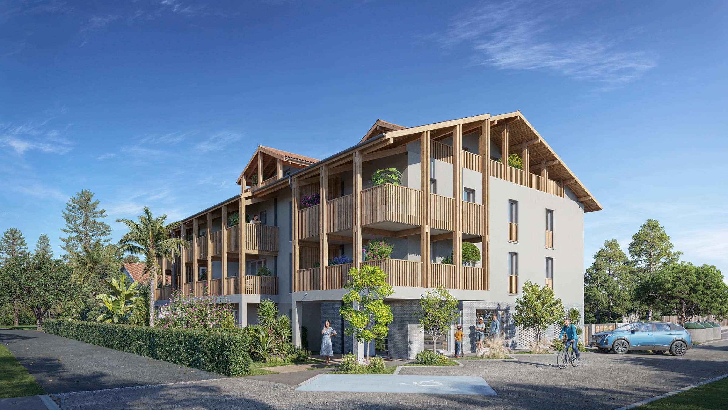 L'ECHO DES PINS — programme immobilier neuf à Seignosse, photo 1