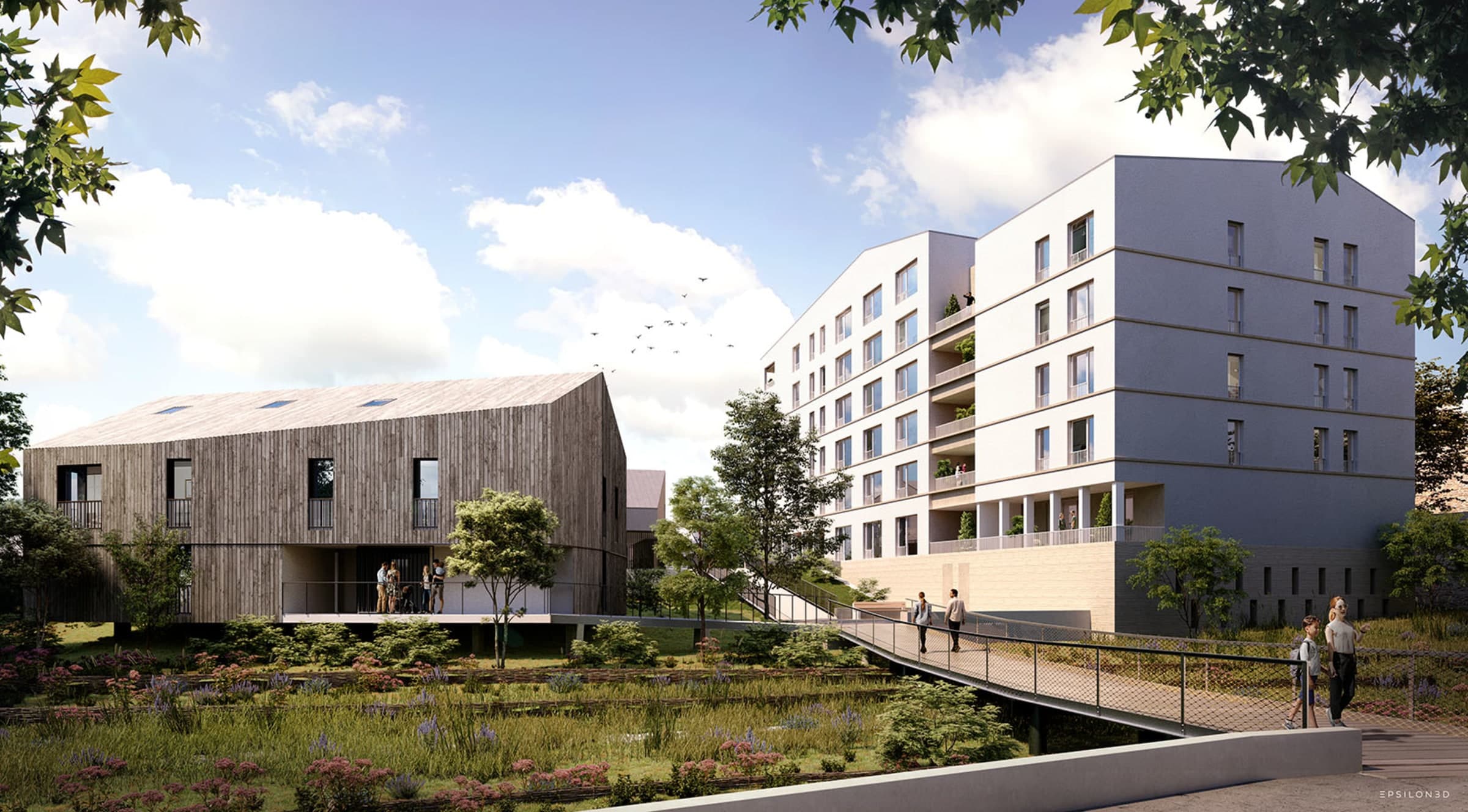 LA HOUSSINIERE — programme immobilier neuf à Nantes, photo 1