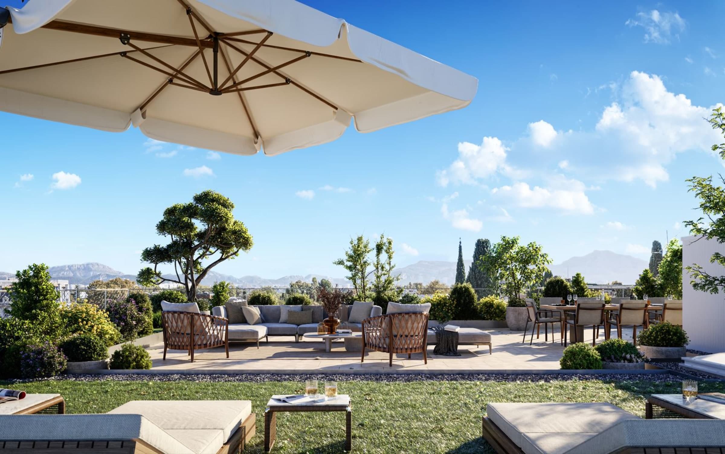 LA MARSA — programme immobilier neuf à Marseille 8e Arrondissement, photo 2