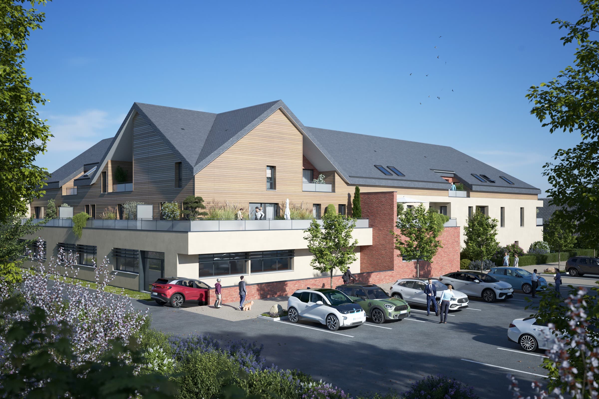 La Résidence de la Trême — programme immobilier neuf à Quincampoix, photo 2