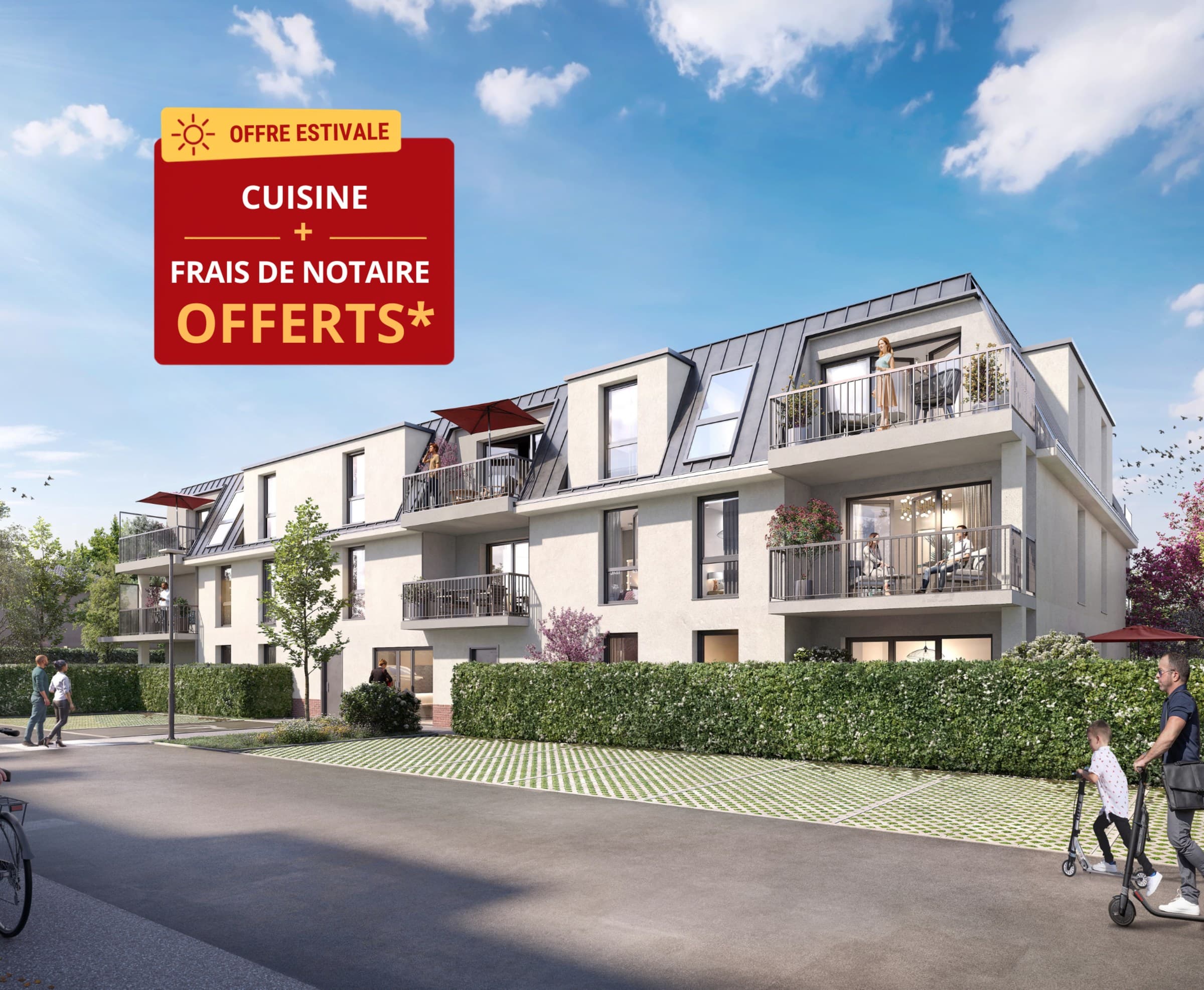 LA ROSE DES VENTS — programme immobilier neuf à Cabourg, photo 1