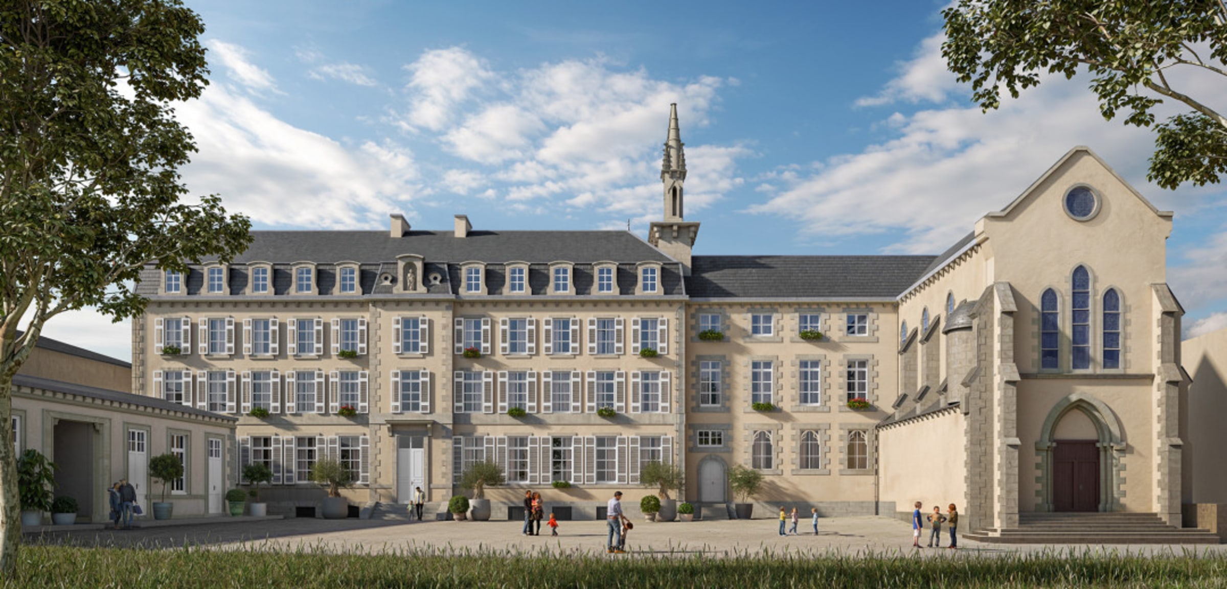 LE COUVENT DES SAINTS-COEURS — Saint-Quay-Portrieux