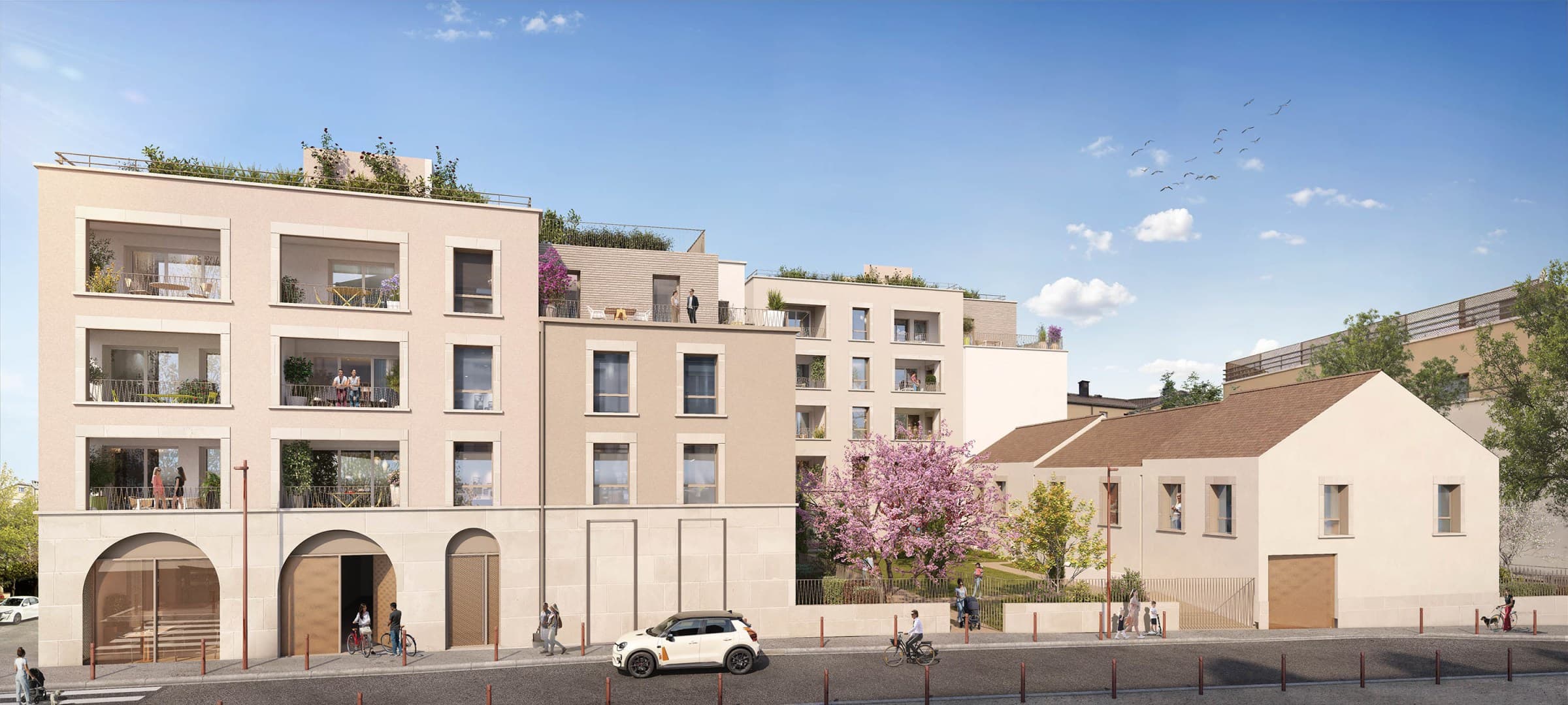 Le Grand Cerf — programme immobilier neuf à Neuilly-sur-Marne, photo 1