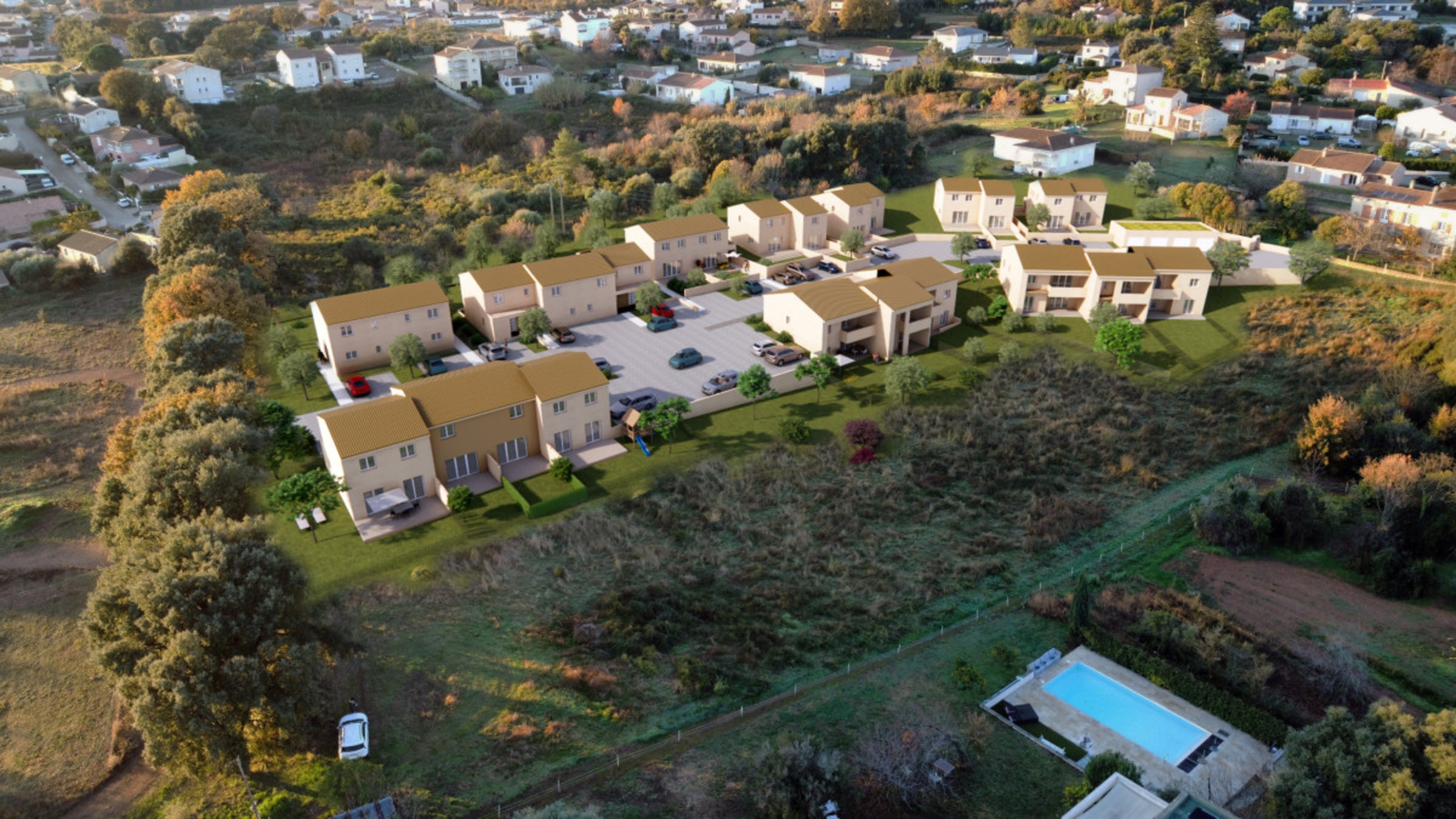 LE HAMEAU D'AGHJA ROSSA — Vescovato