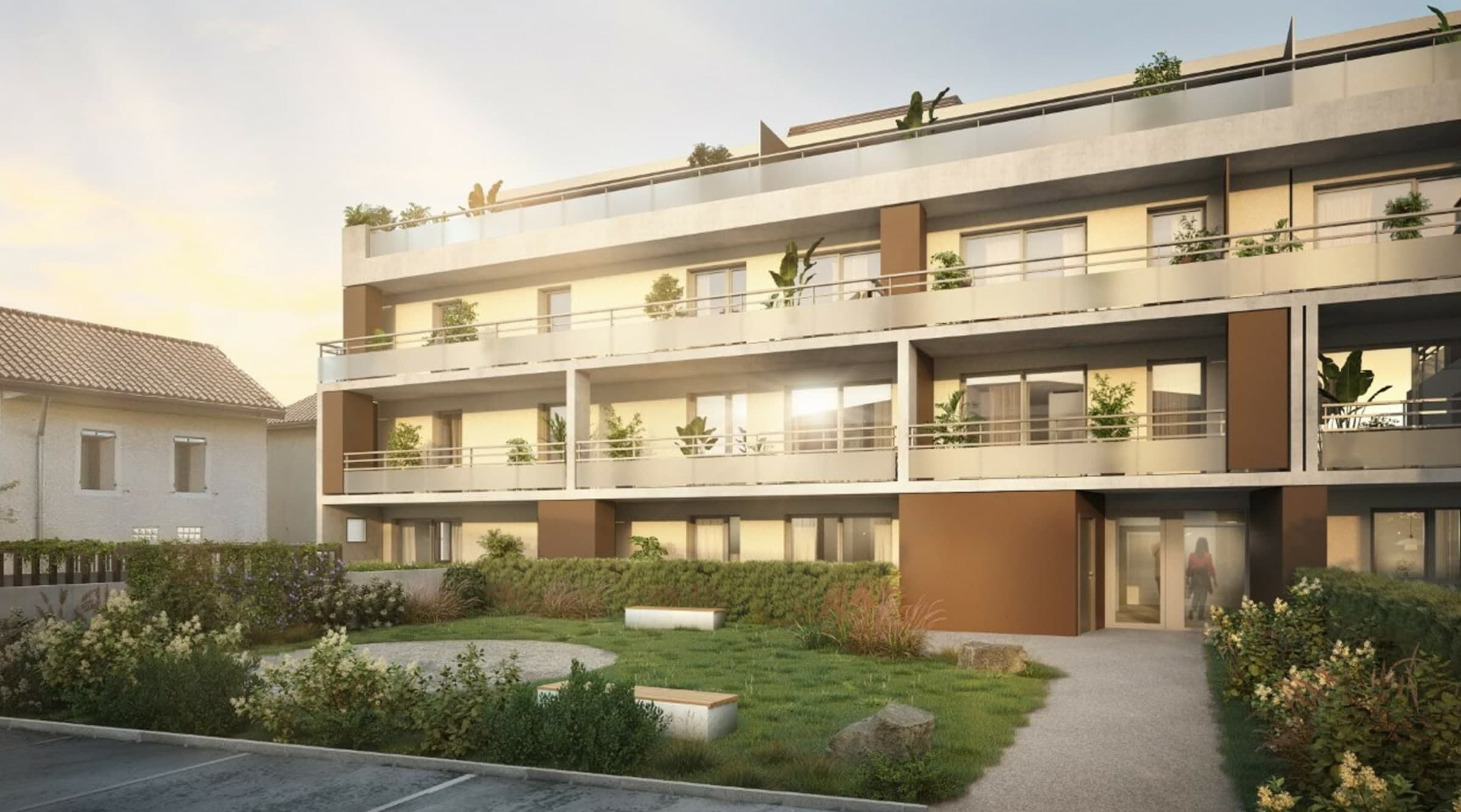 Le Jardin du Castella — programme immobilier neuf à Le Versoud, photo 4