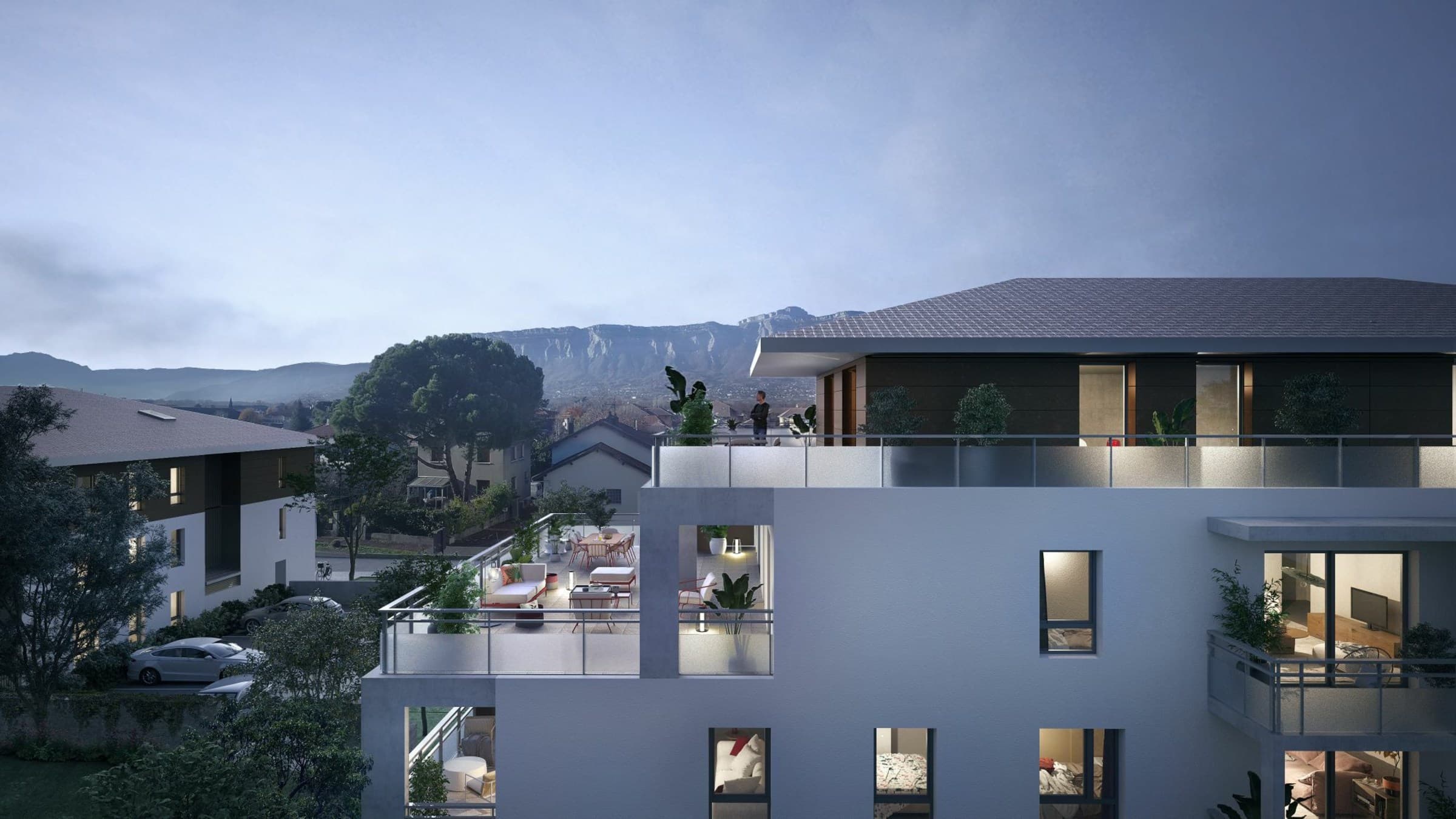 Le Jardin du Castella — programme immobilier neuf à Le Versoud, photo 3