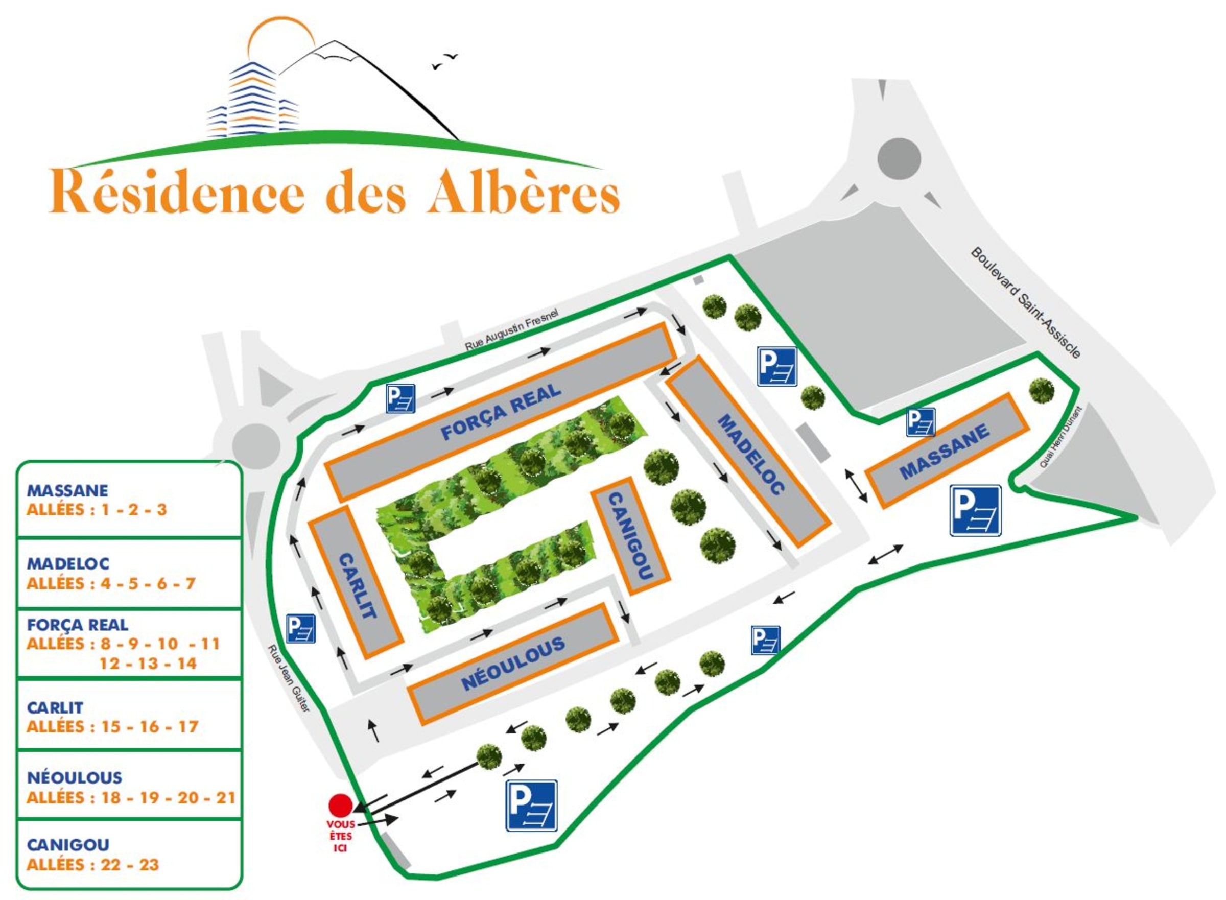 Les Albères lots loués — Perpignan