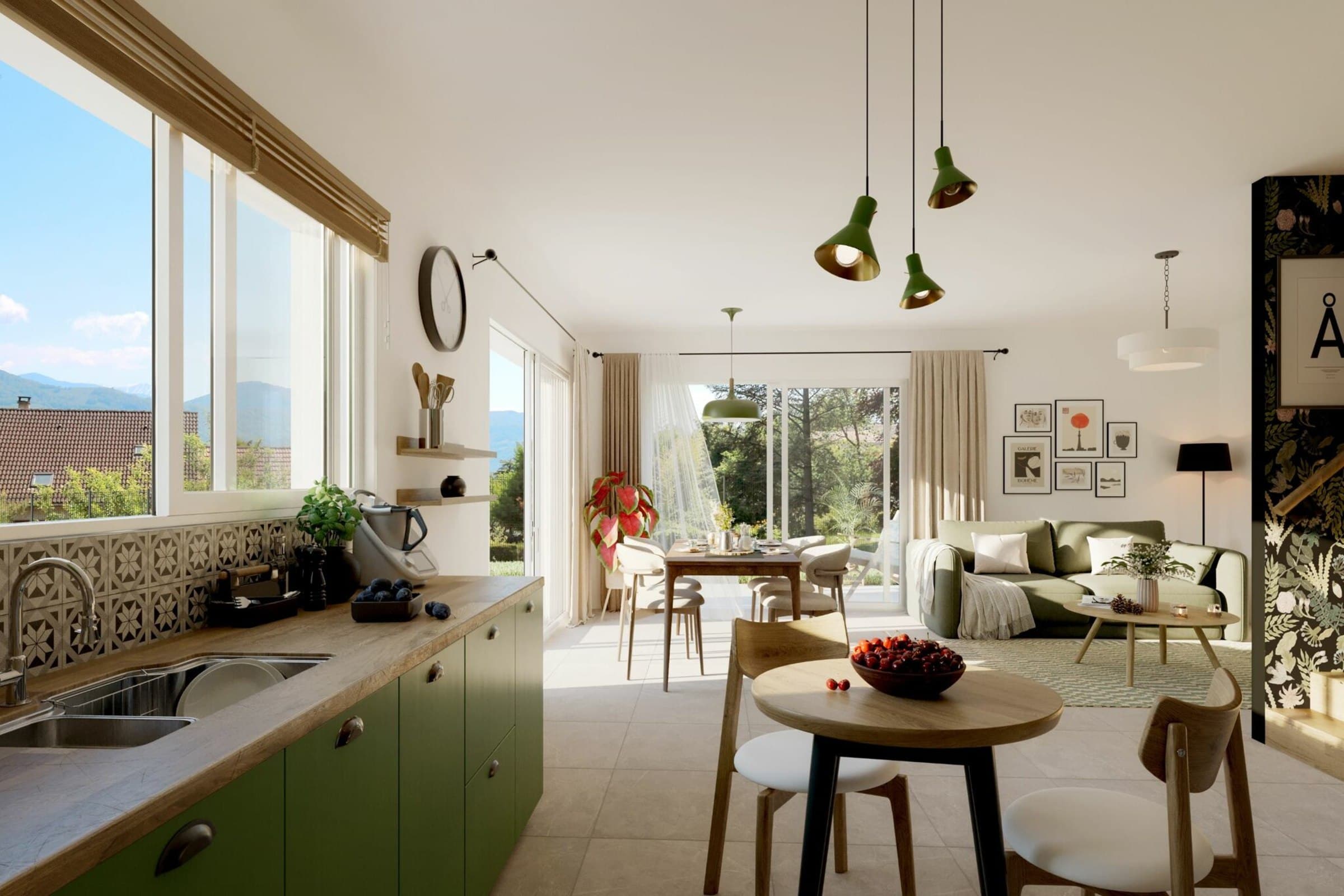 Les Azurés - Villas — programme immobilier neuf à Montbonnot-Saint-Martin, photo 3