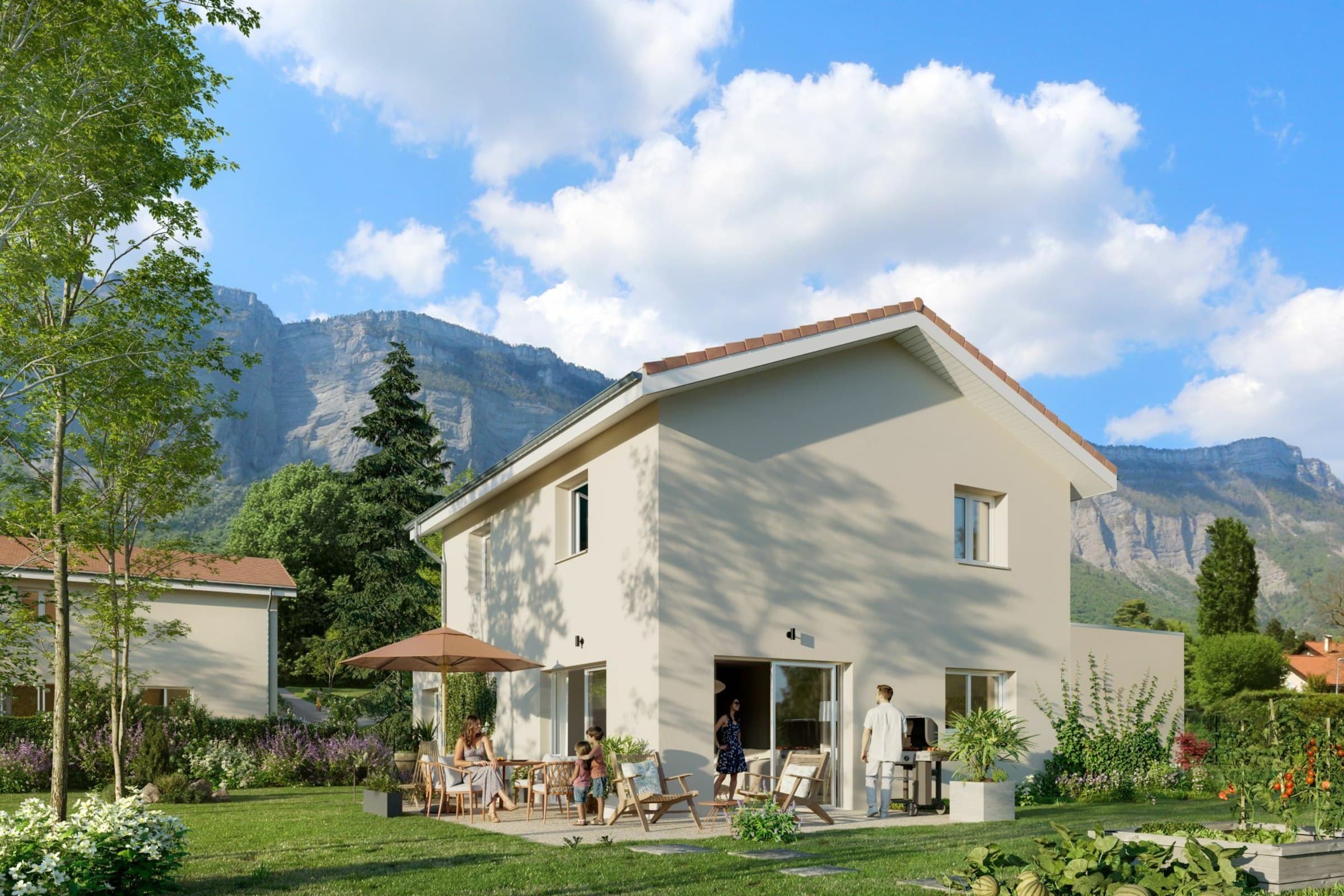 Les Azurés - Villas — programme immobilier neuf à Montbonnot-Saint-Martin, photo 4