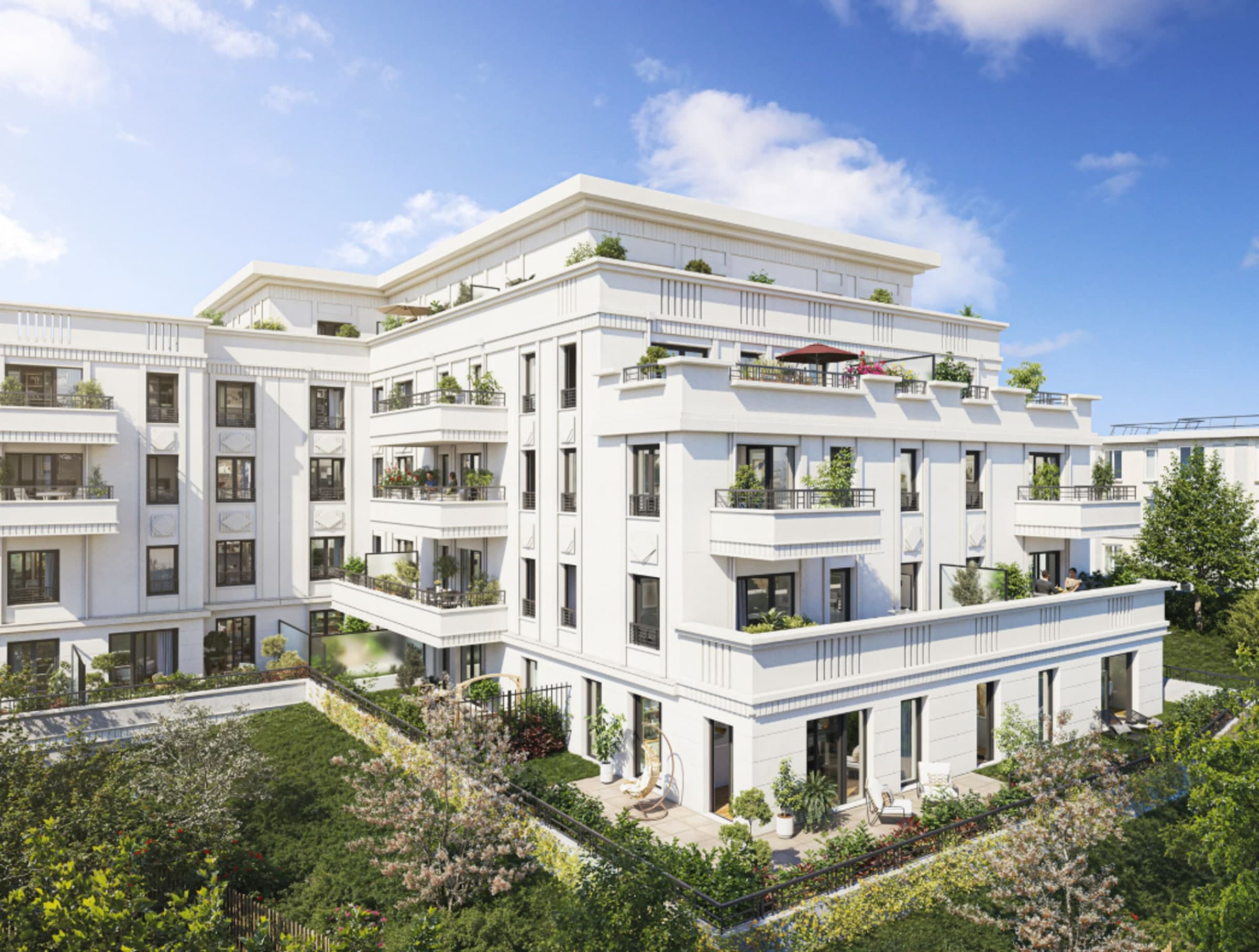 Les Jardins d'Althéa — programme immobilier neuf à Le Plessis-Robinson, photo 1