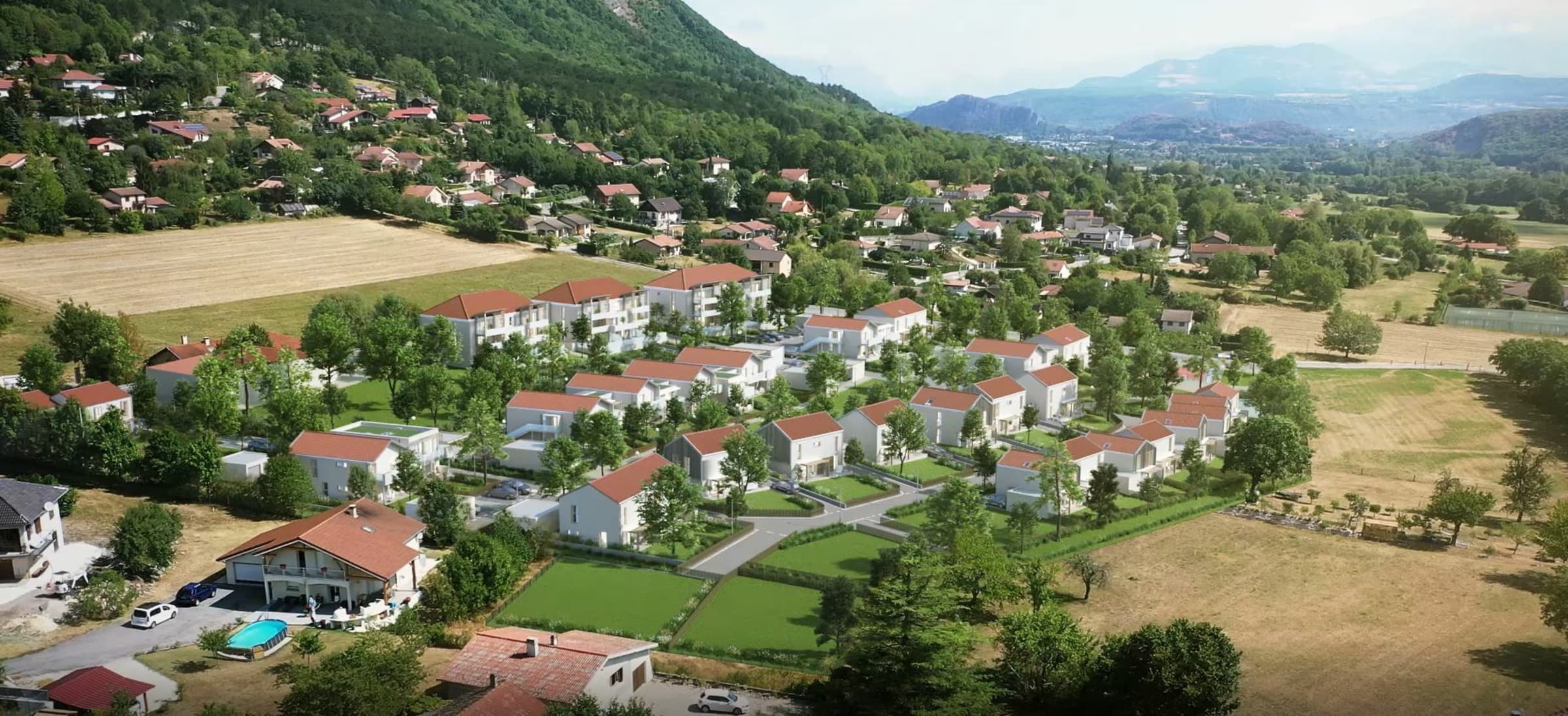 Les Jardins d'Hestia - Collectifs A-B — programme immobilier neuf à Saint-Paul-de-Varces, photo 2