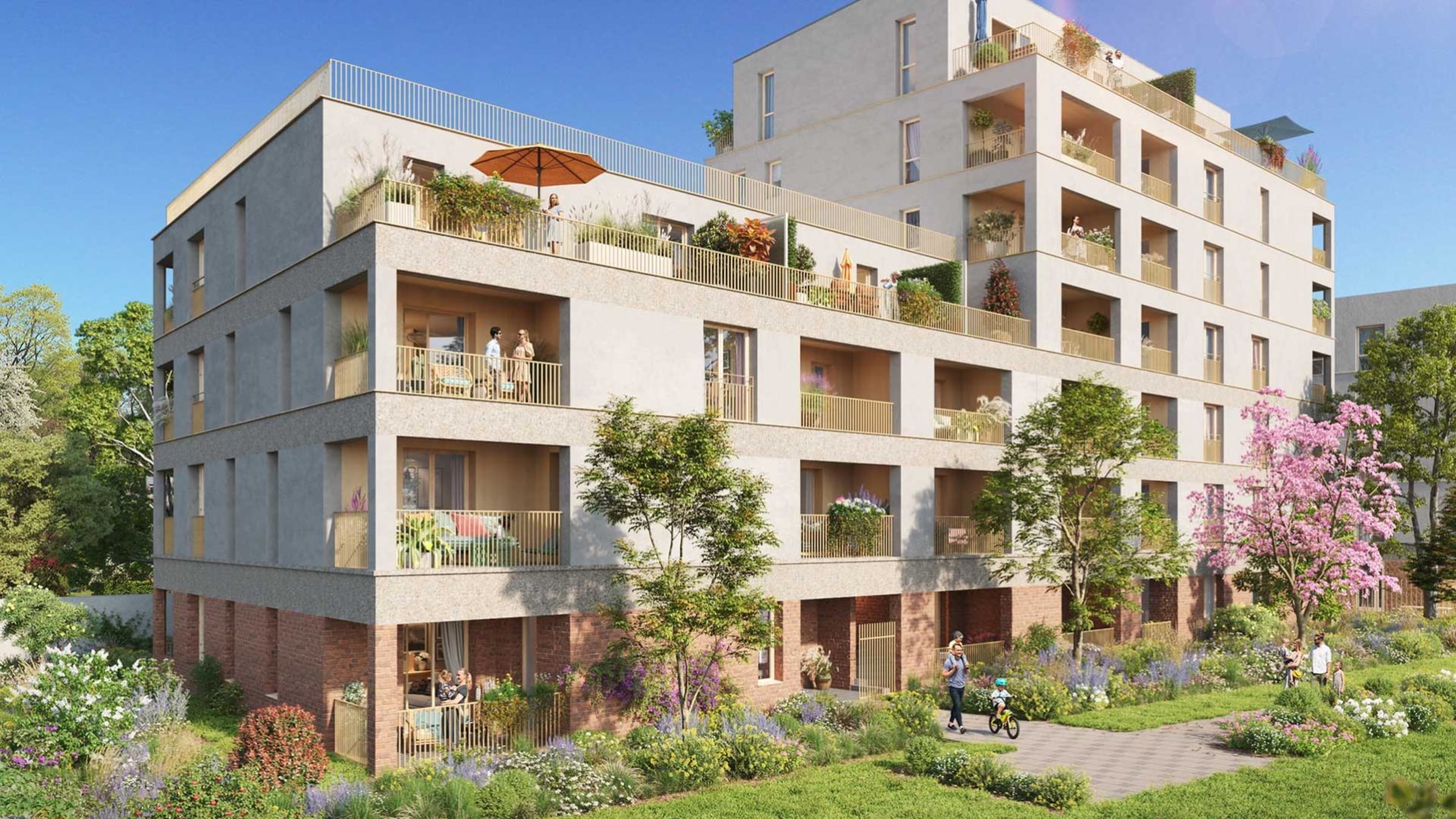 les Jardins de Bellevue — La Courneuve