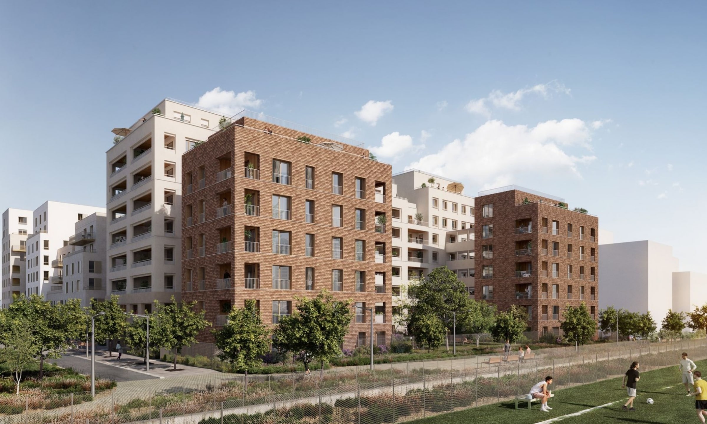 LES TERRASSES CLAUDEL — Aubervilliers