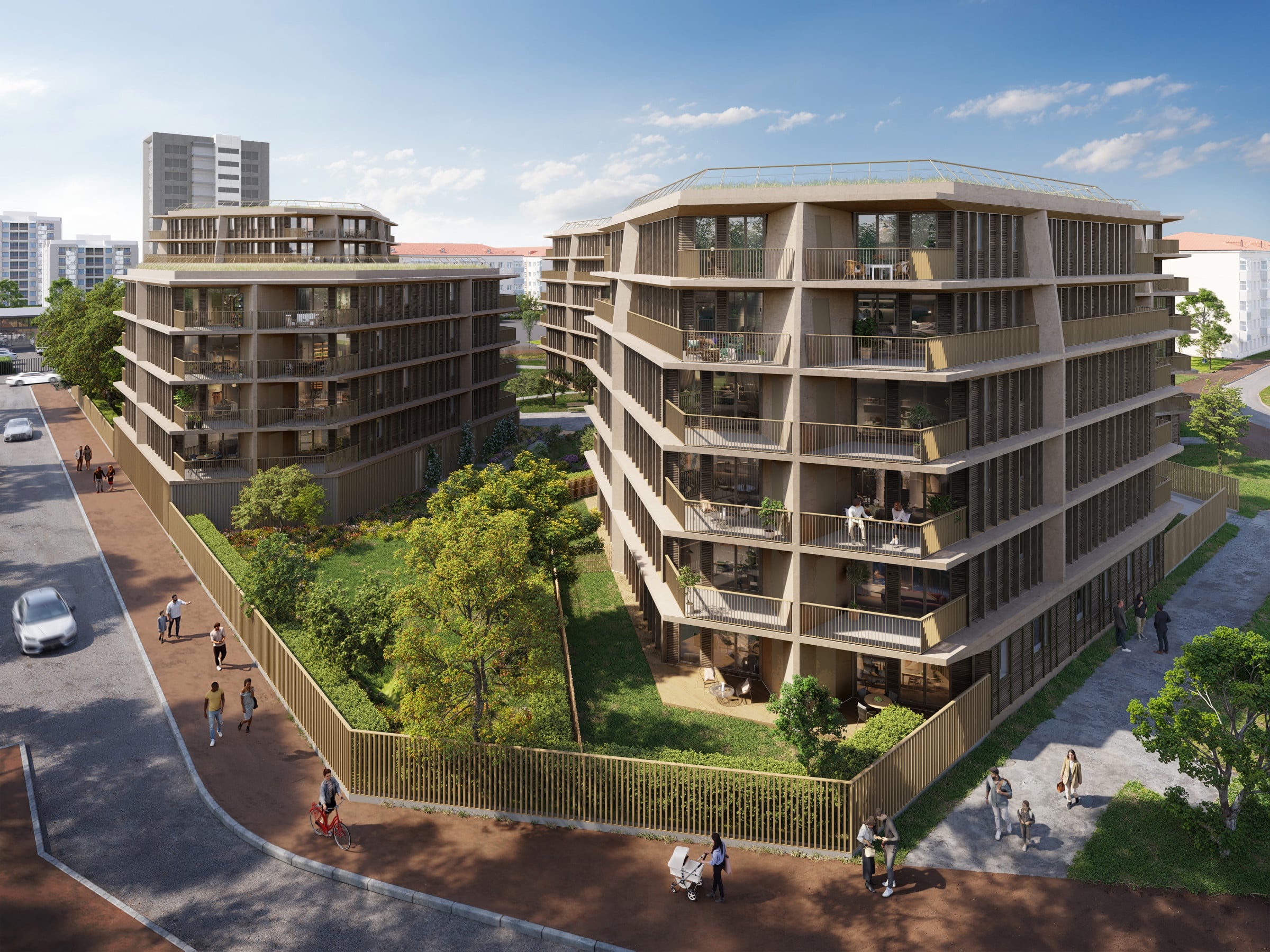 Programme Les Terrasses des Muguets à Nanterre