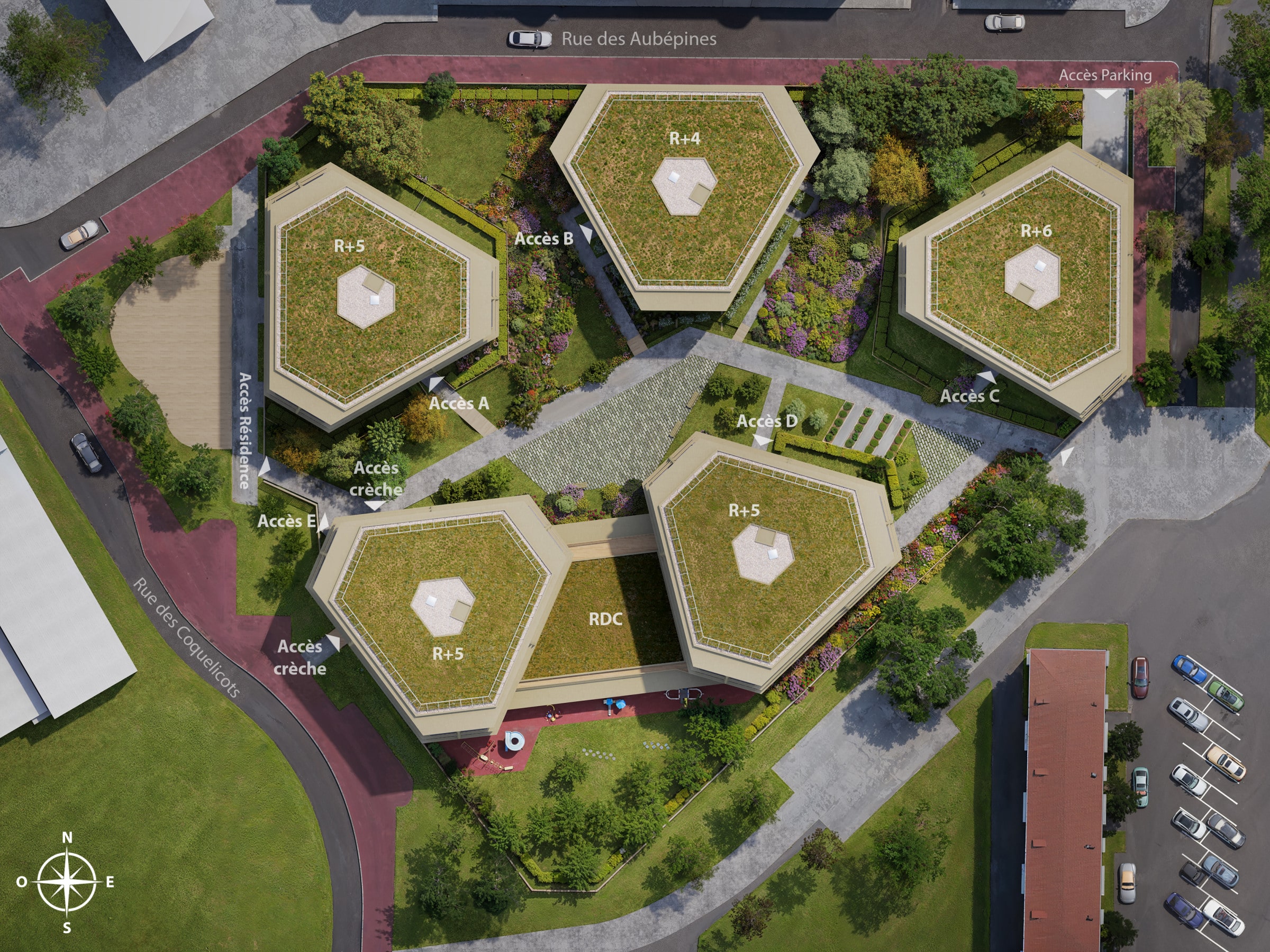 Les Terrasses des Muguets — Nanterre