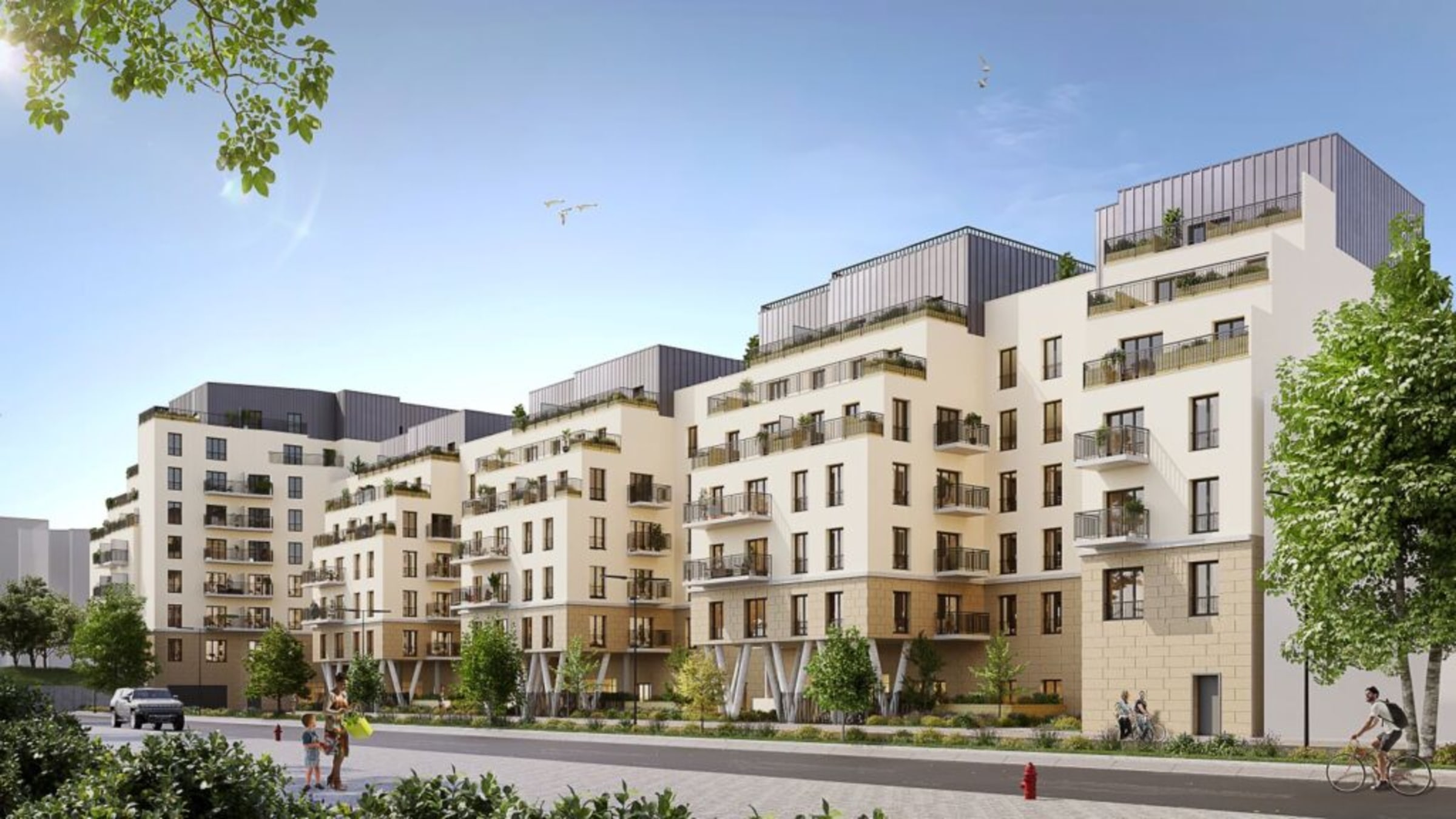Les Terrasses du Canal — Aubervilliers