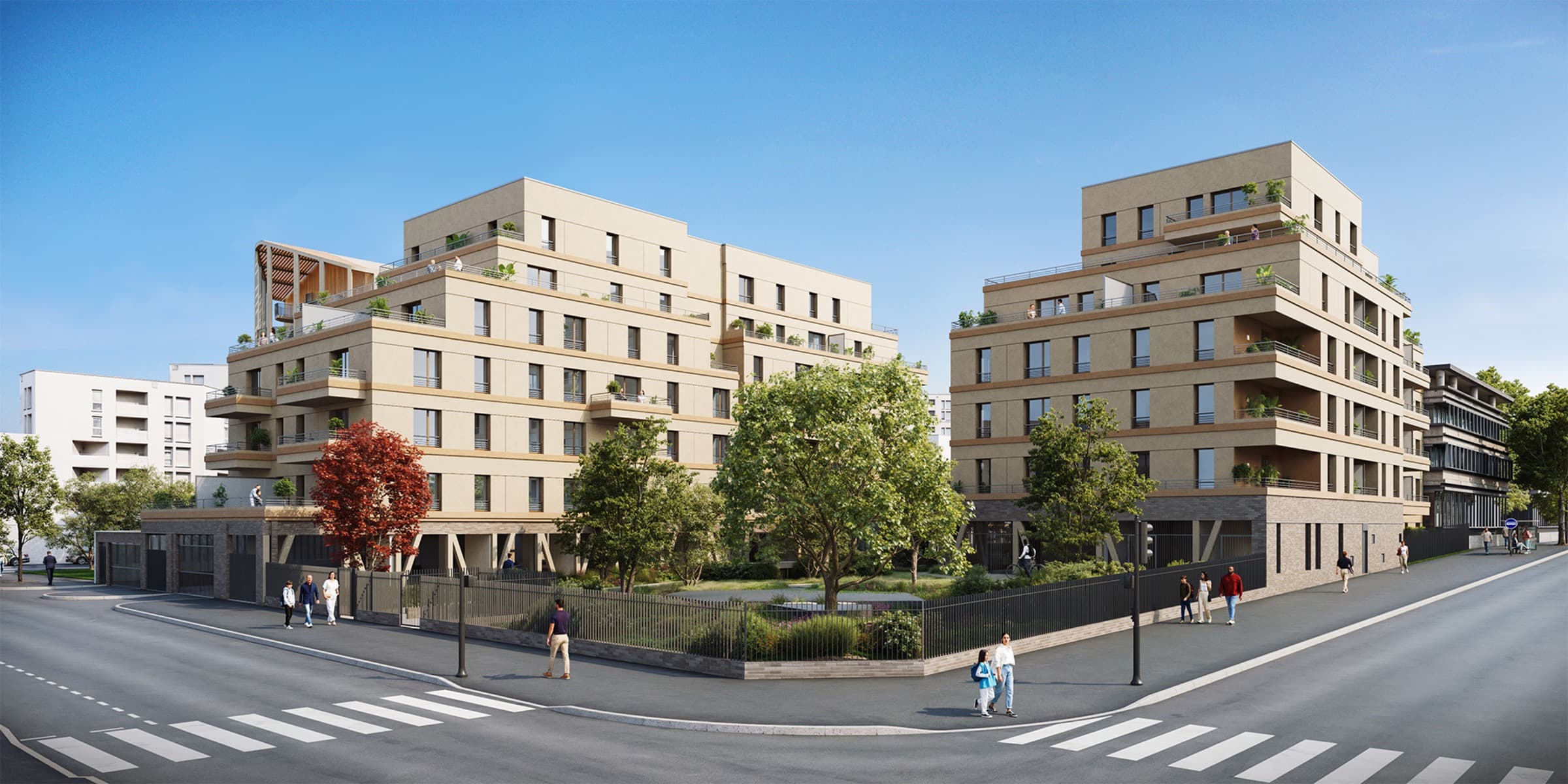 Les Terrasses du Parc — programme immobilier neuf à Évry-Courcouronnes, photo 2