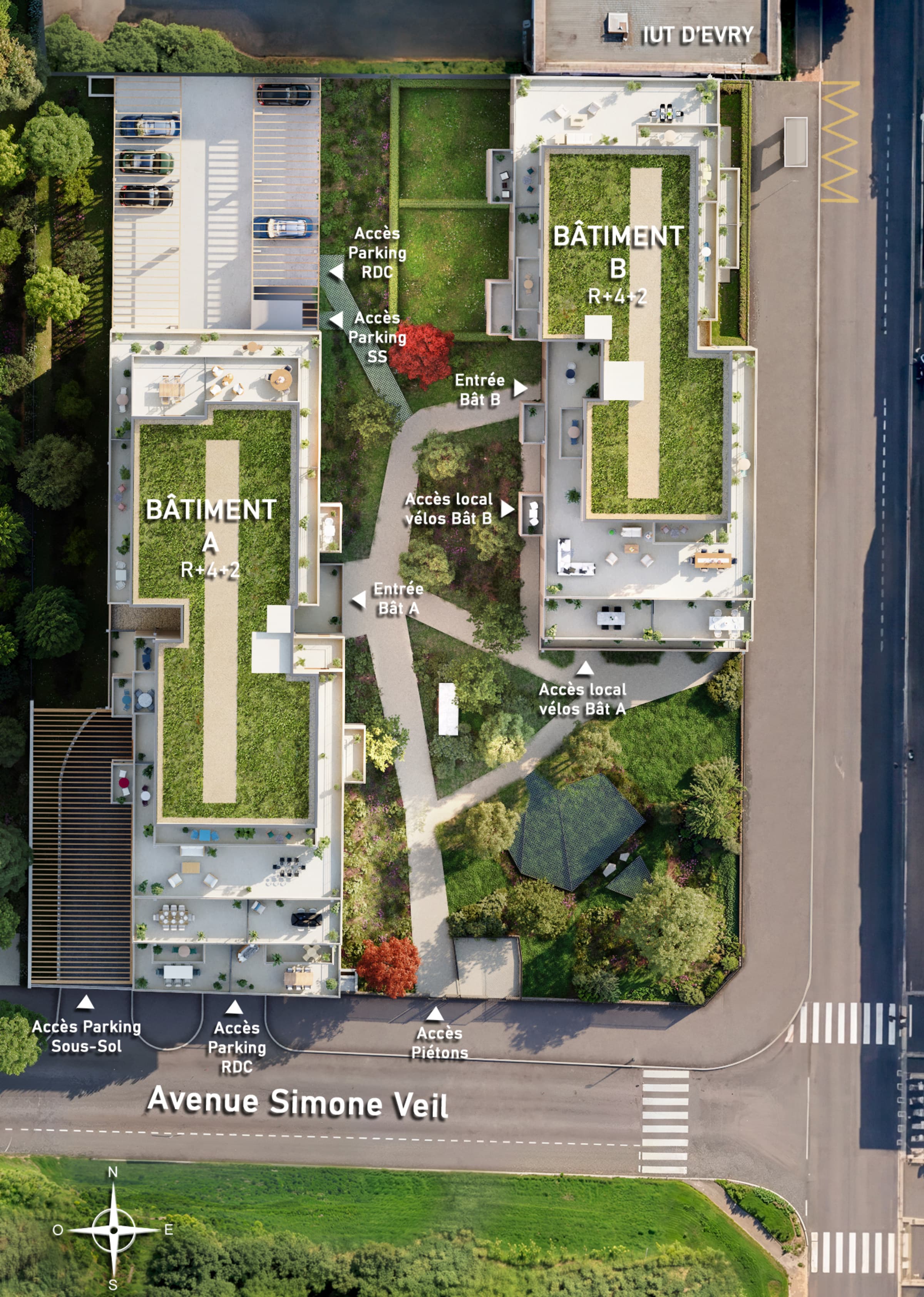 Les Terrasses du Parc — programme immobilier neuf à Évry-Courcouronnes, photo 5