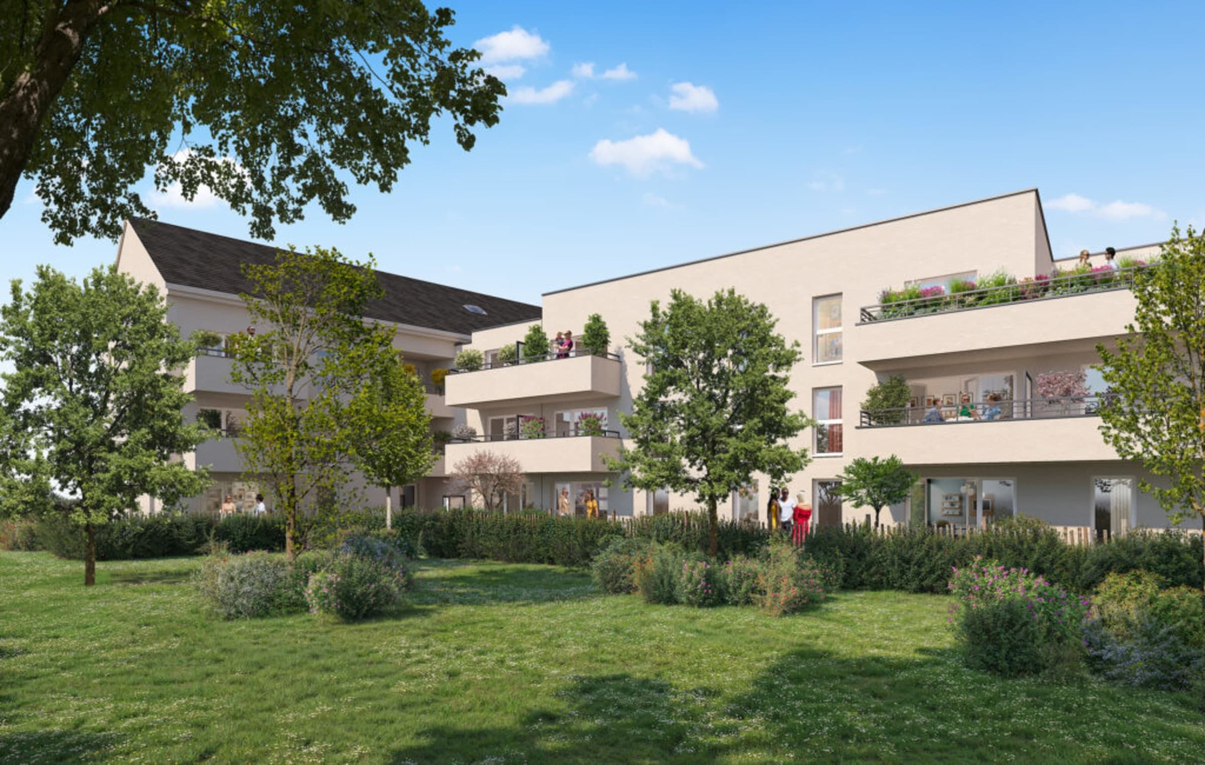 Les Terrasses du Velodrome — programme immobilier neuf à Pontchâteau, photo 1