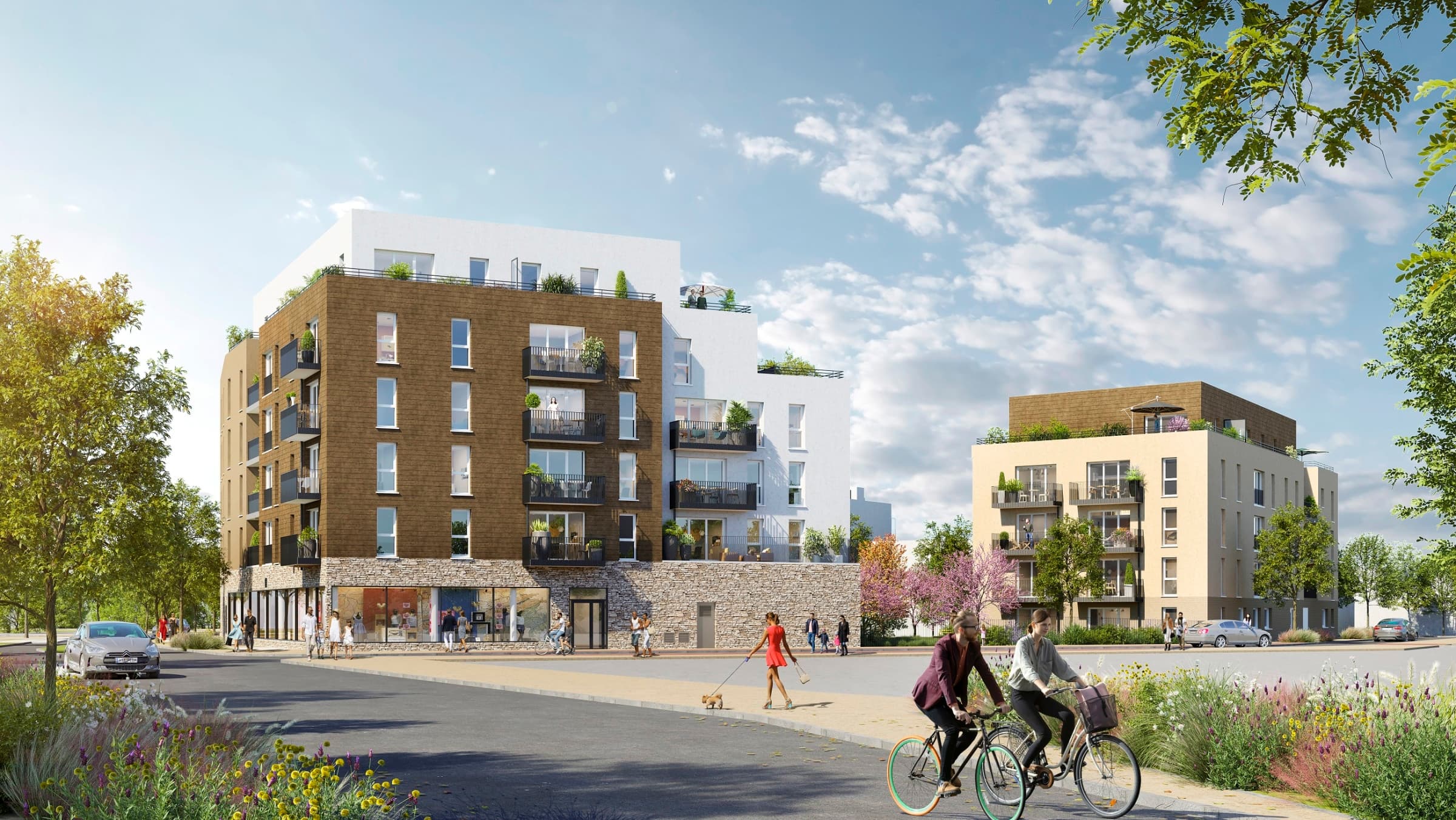LES TERRASSES MARCEAU TR2 D1 — programme immobilier neuf à Drancy, photo 2