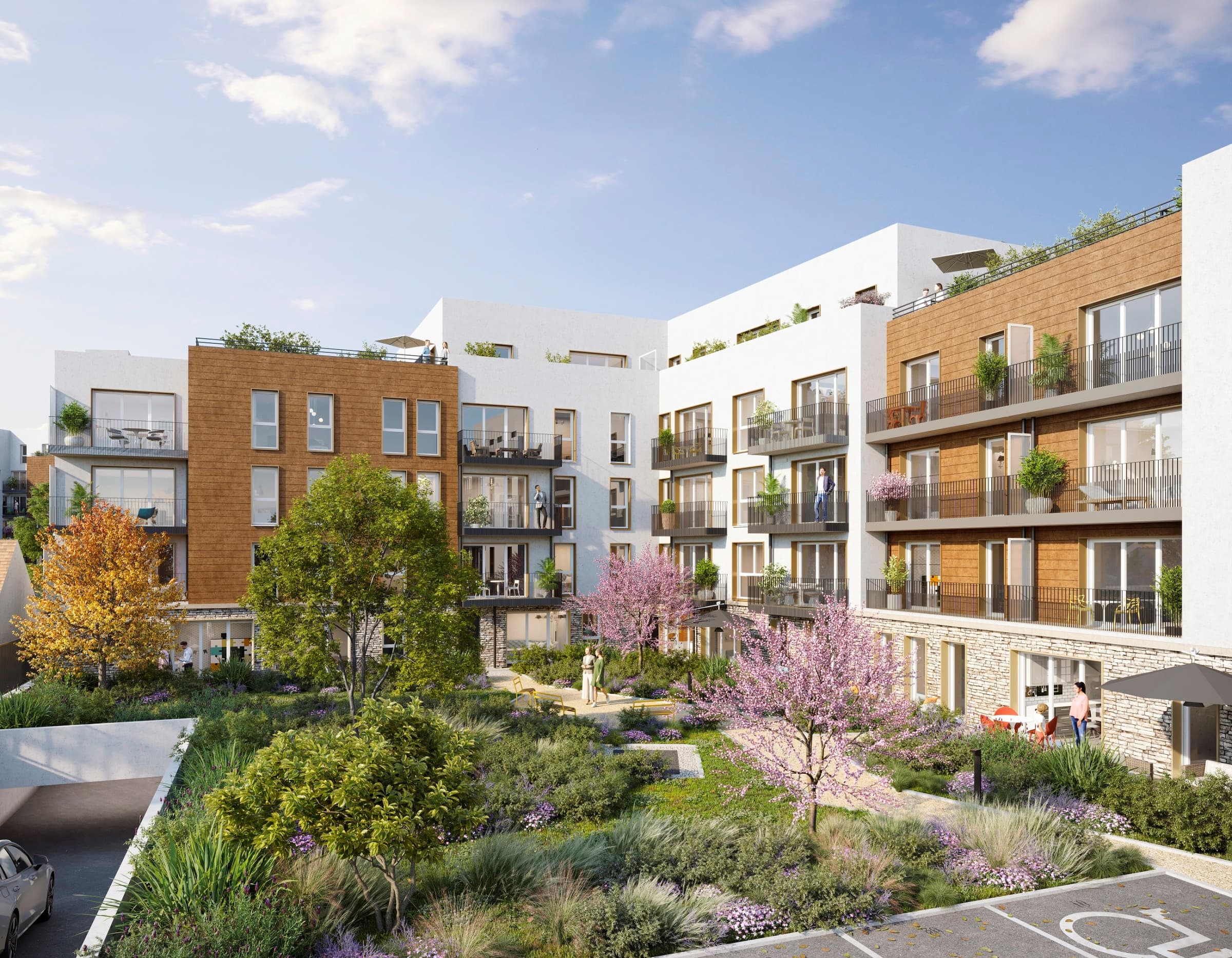 LES TERRASSES MARCEAU TR2 D1 — programme immobilier neuf à Drancy, photo 4
