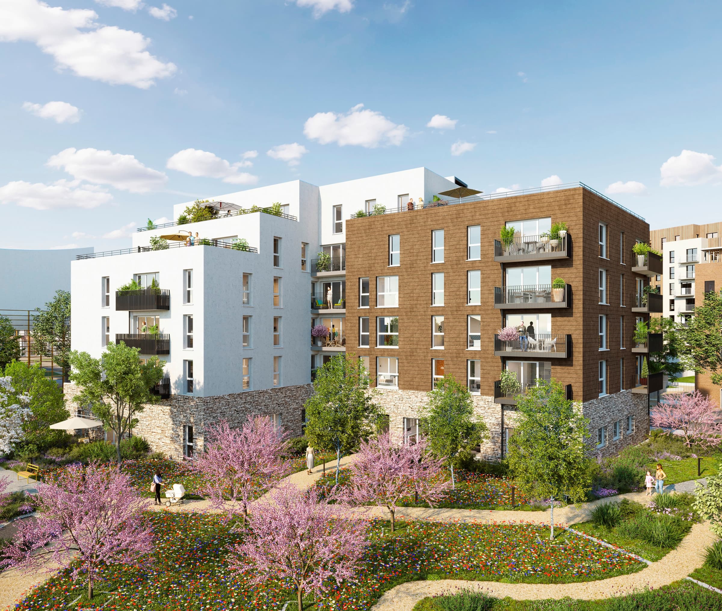 LES TERRASSES MARCEAU TR2 D1 — programme immobilier neuf à Drancy, photo 5