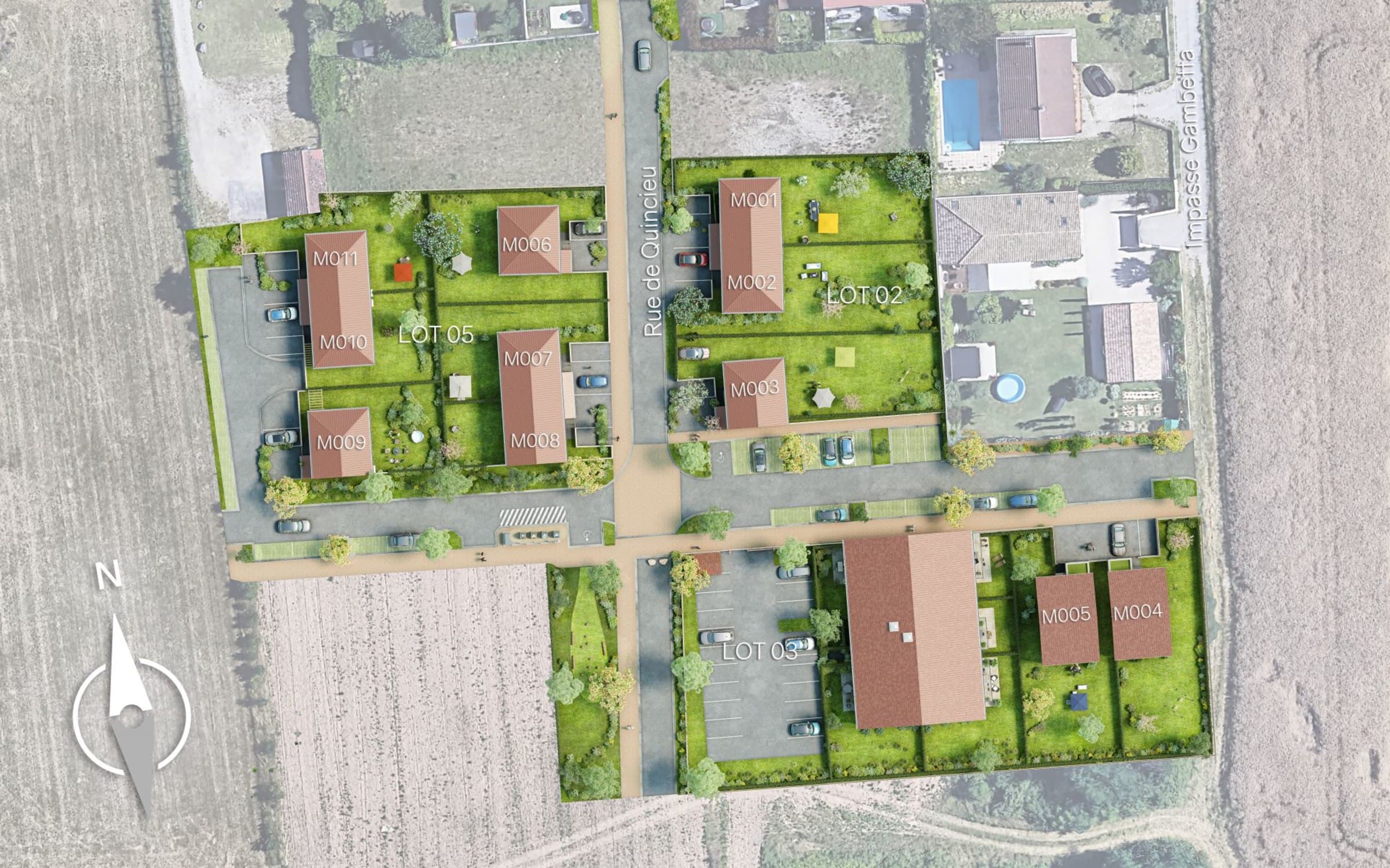 Les Villas Gambetta - Maisons — programme immobilier neuf à Genas, photo 4