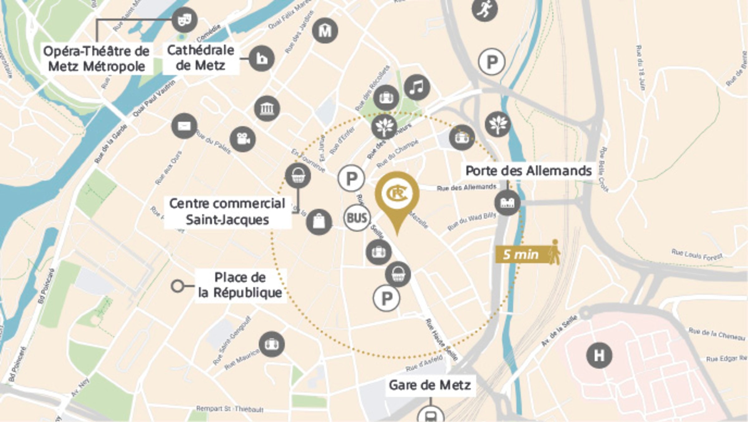 METZ : Belvédère de Jaumont — Metz