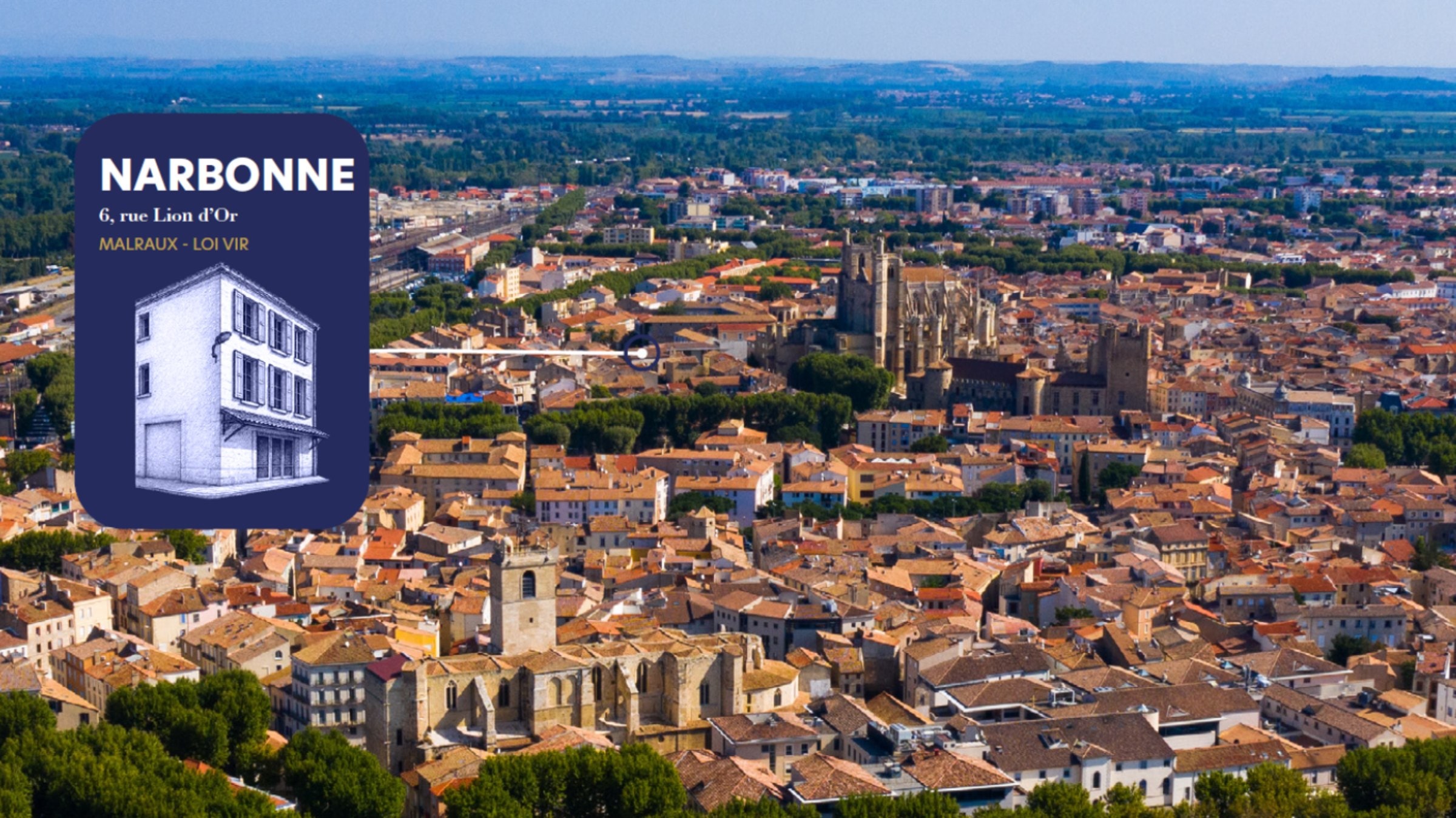NARBONNE : 6, rue Lion d'Or — Narbonne