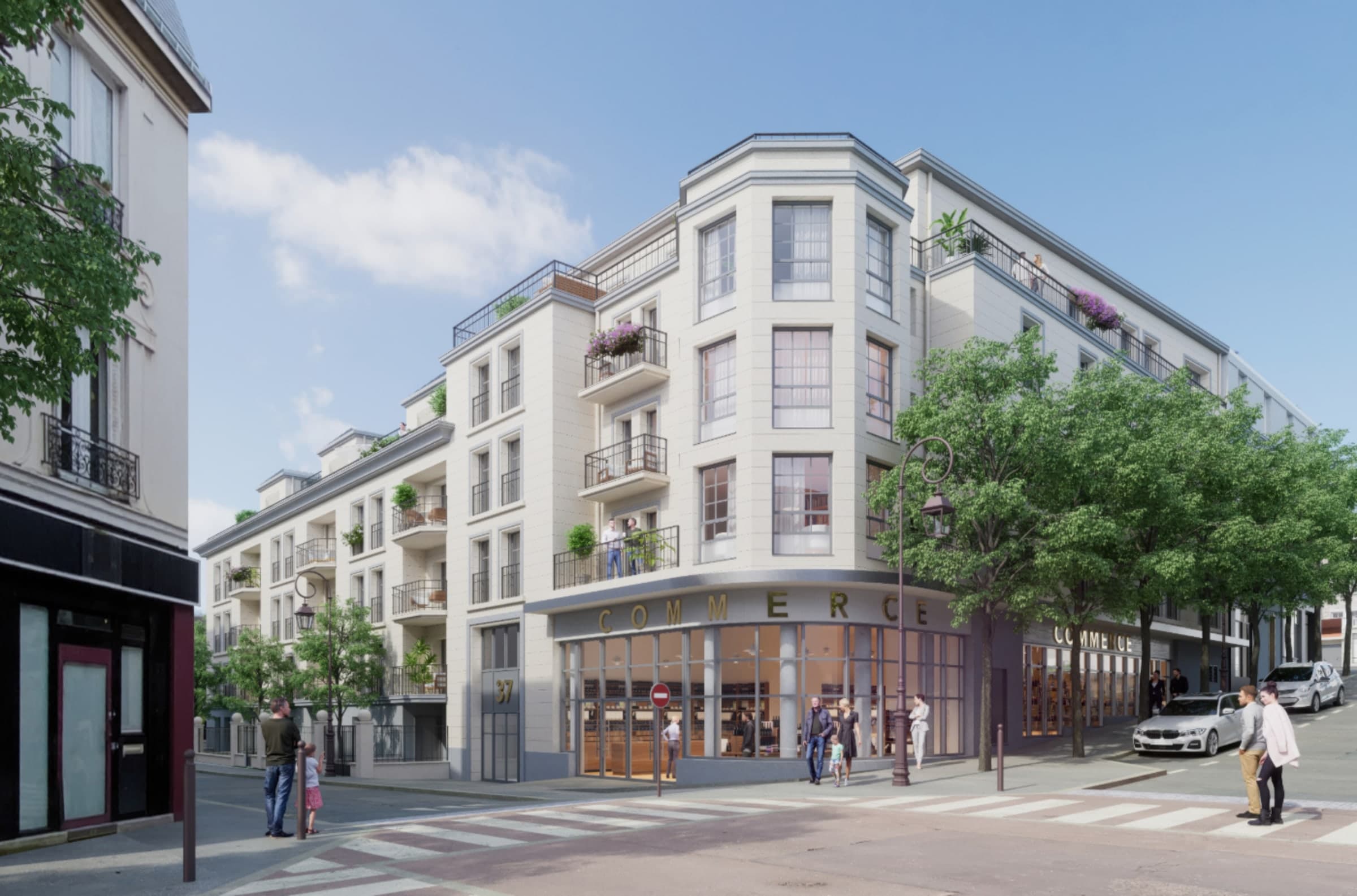 Résidence Longchamp — programme immobilier neuf à Saint-Cloud, photo 2