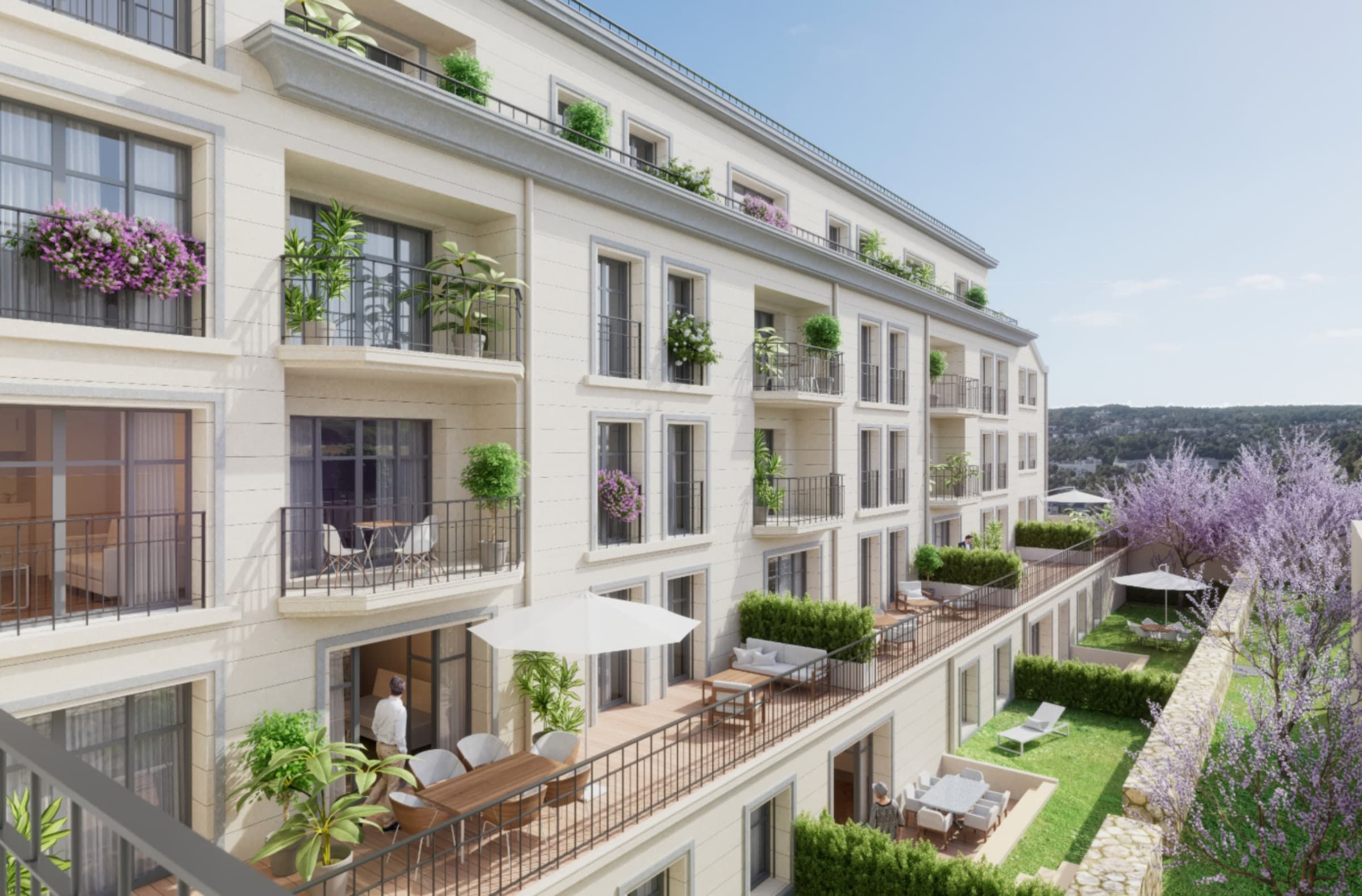 Résidence Longchamp — programme immobilier neuf à Saint-Cloud, photo 1