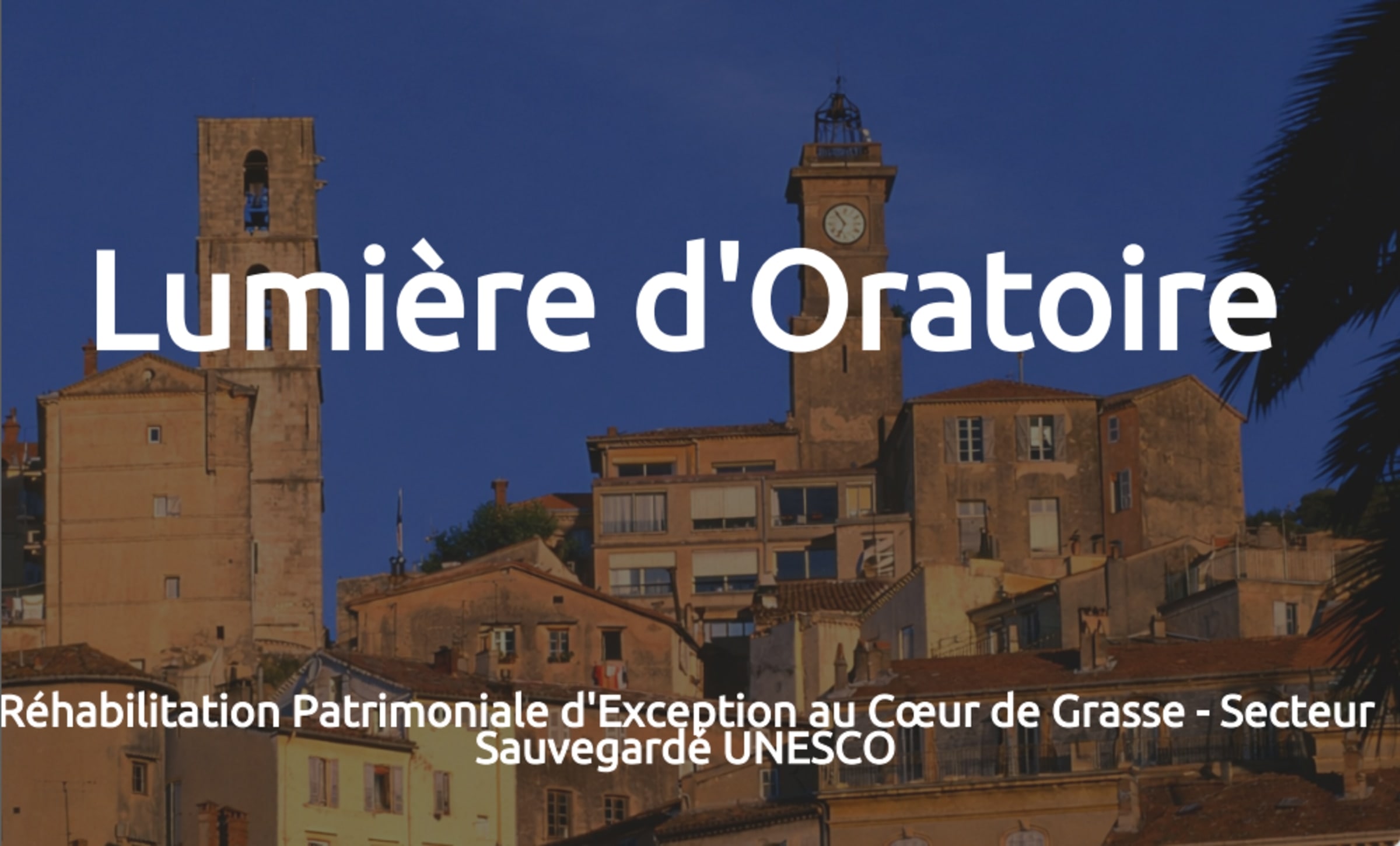 Rue de l'oratoire — Grasse