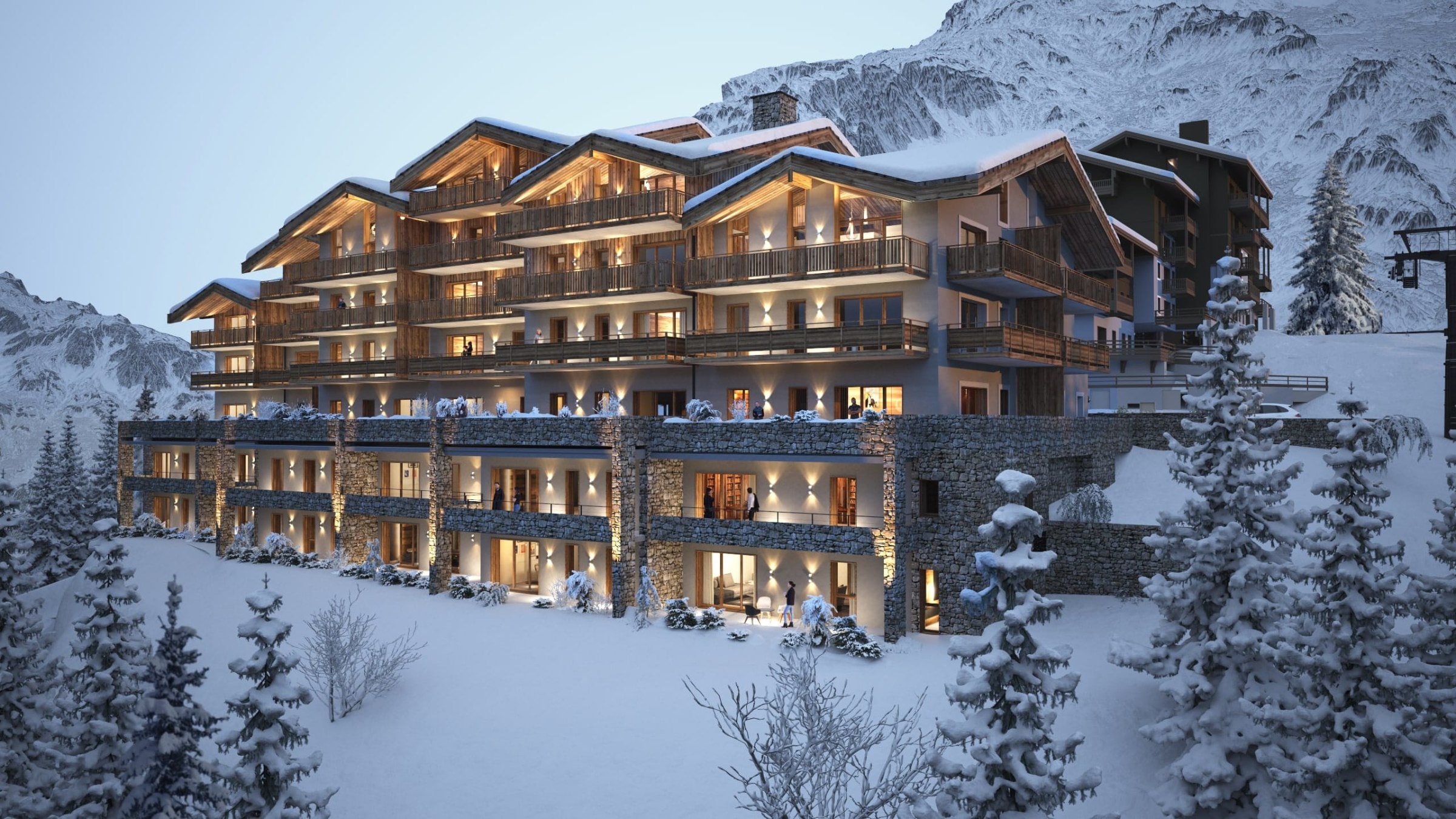 VALMOREL - Eclat de Lune — Les Avanchers-Valmorel
